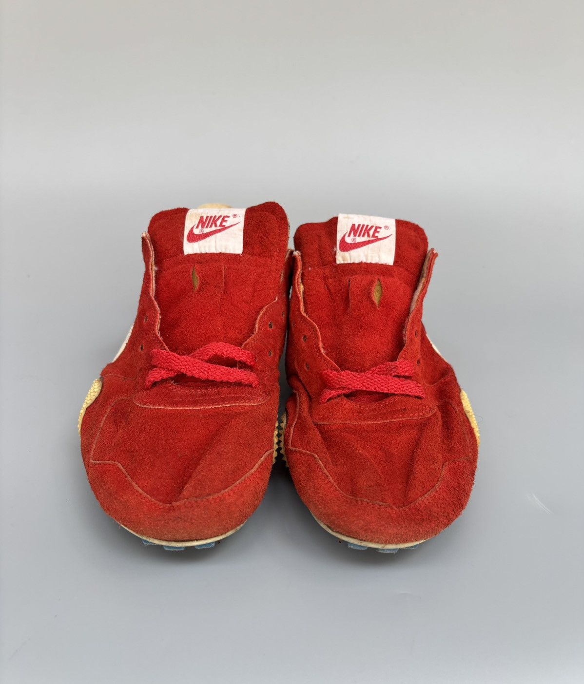 Nike Collector’s Piece! 1980s Nike Americas Track Suede Spikes Size US 7 / EU 40 - 7 Thumbnail