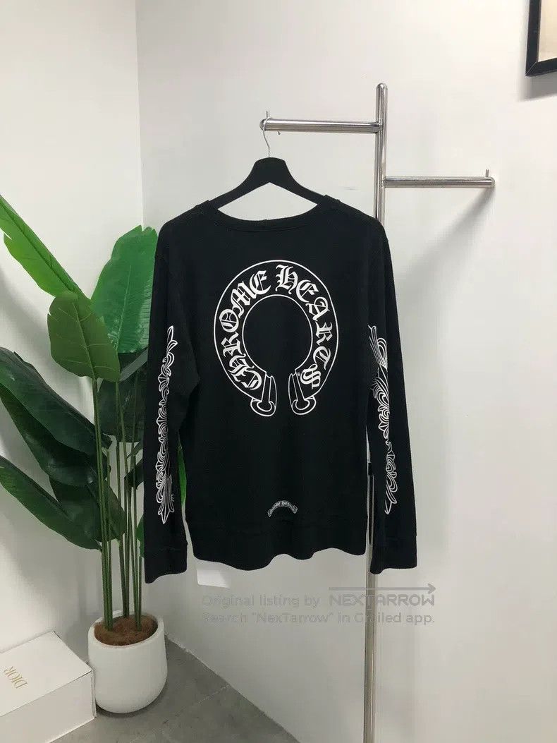 Chrome Hearts CHROME HEARTS Size M Black T-bar Kiriin Arm Long-sleeved T- Size US M / EU 48-50 / 2 - 3 Thumbnail