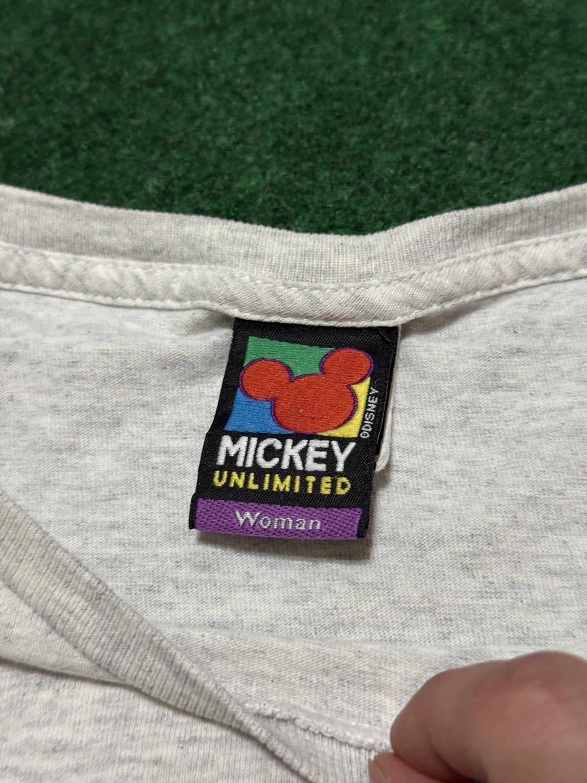 Mickey Unlimited × Vintage Vtg 90s Mickey Unlimited Mickey Mouse Boxy Disney T Shirt Size 3XL / US 20-22 - 3 Thumbnail