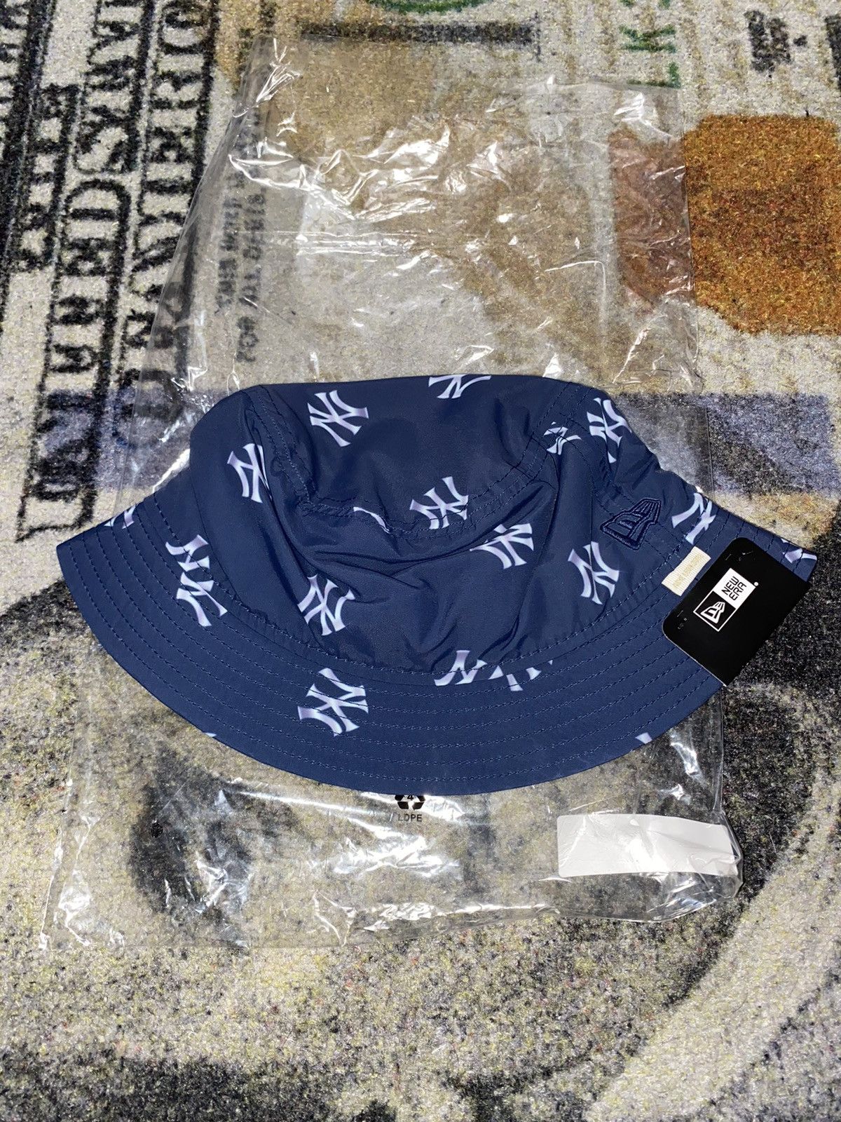 Kith × New Era Kith New Era Moroccan Tile Bucket Hat Yankees Brand