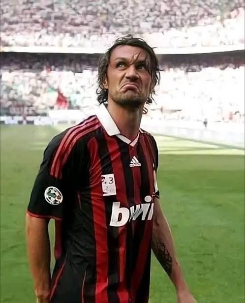 Adidas AC Milan 2009-10 Last Maldini Sign Soccer Jersey Size US XL / EU 56 / 4 - 4 Thumbnail