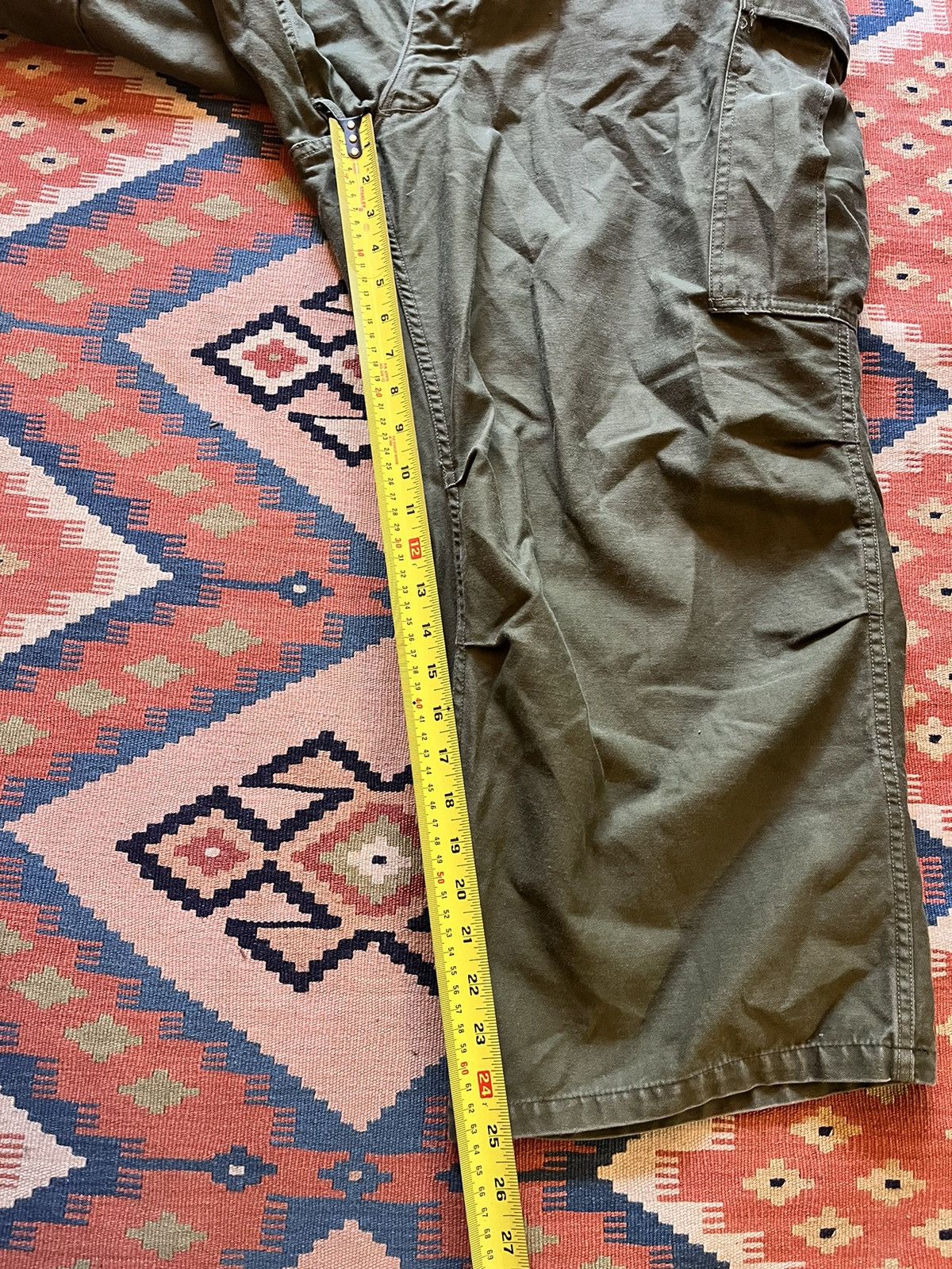 Japanese Brand Vintage bondage army cargo pants M-1951 RARE BAGGY Size US 37 - 11 Thumbnail