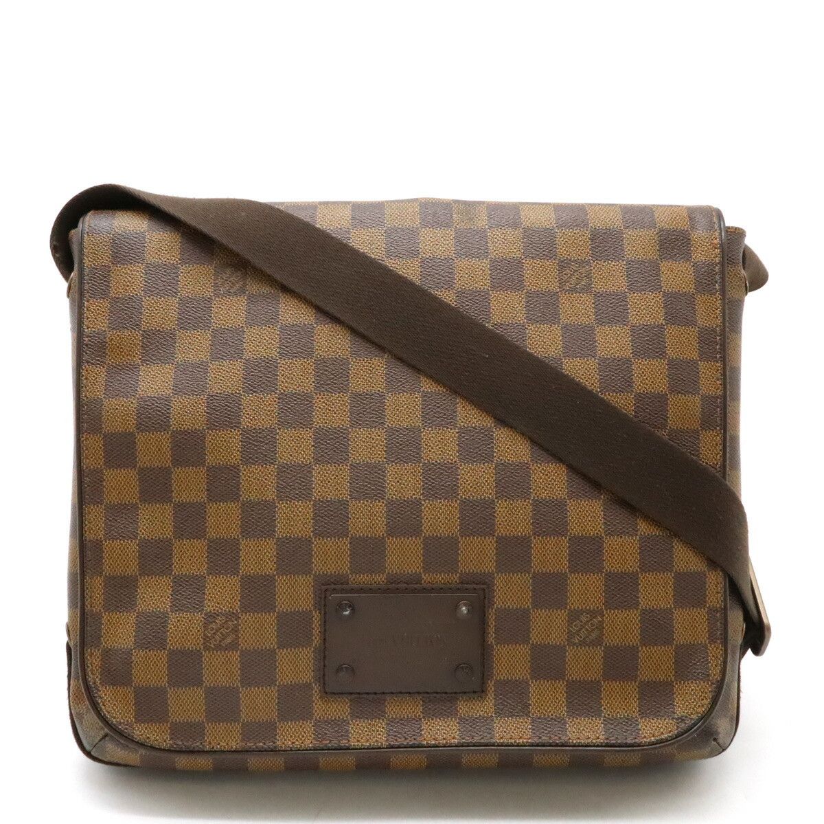 Louis Vuitton Louis Vuitton Damier Brooklyn Mm Shoulder Bag N51211 Canvas Crossbody Bag N51211 in Brown, Women's