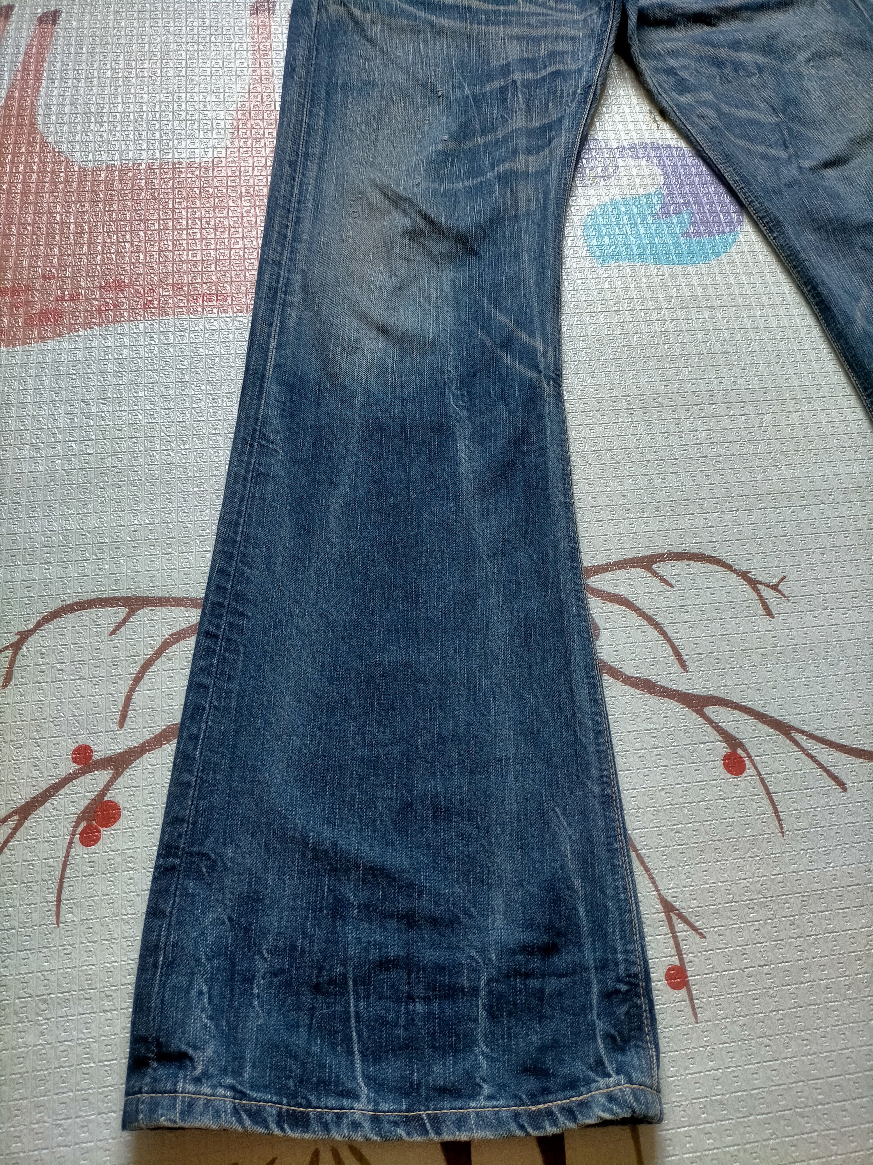Edwin Flare Jeans Edwin 503 Blue Trip Boot cut Jeans Size US 33 - 10 Thumbnail
