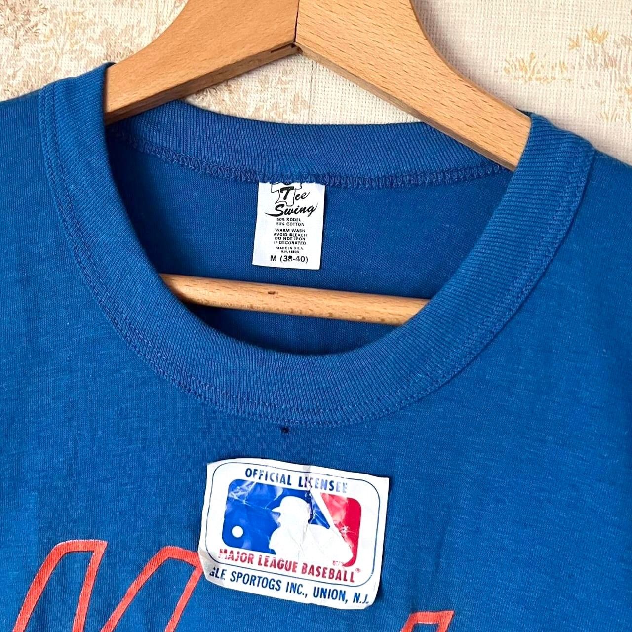 Other NWT Vintage 1986 NY Mets World Series Tee | Medium (17x28”) Size US M / EU 48-50 / 2 - 3 Thumbnail