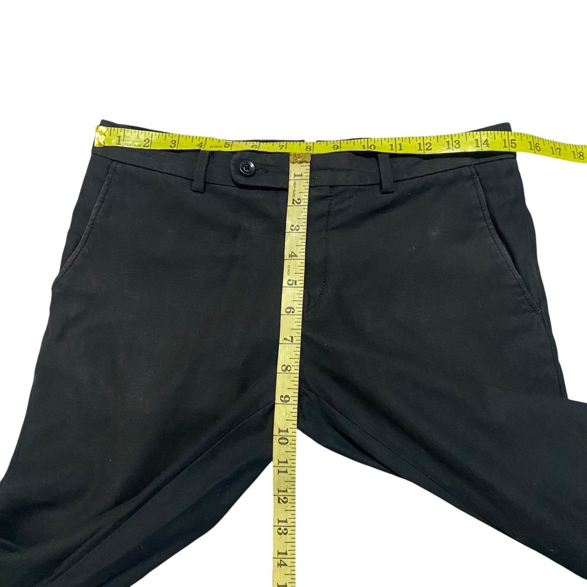 Lad Musician Lad Musician Low Waist Faded Black Trouser Size US 29 - 20 Thumbnail