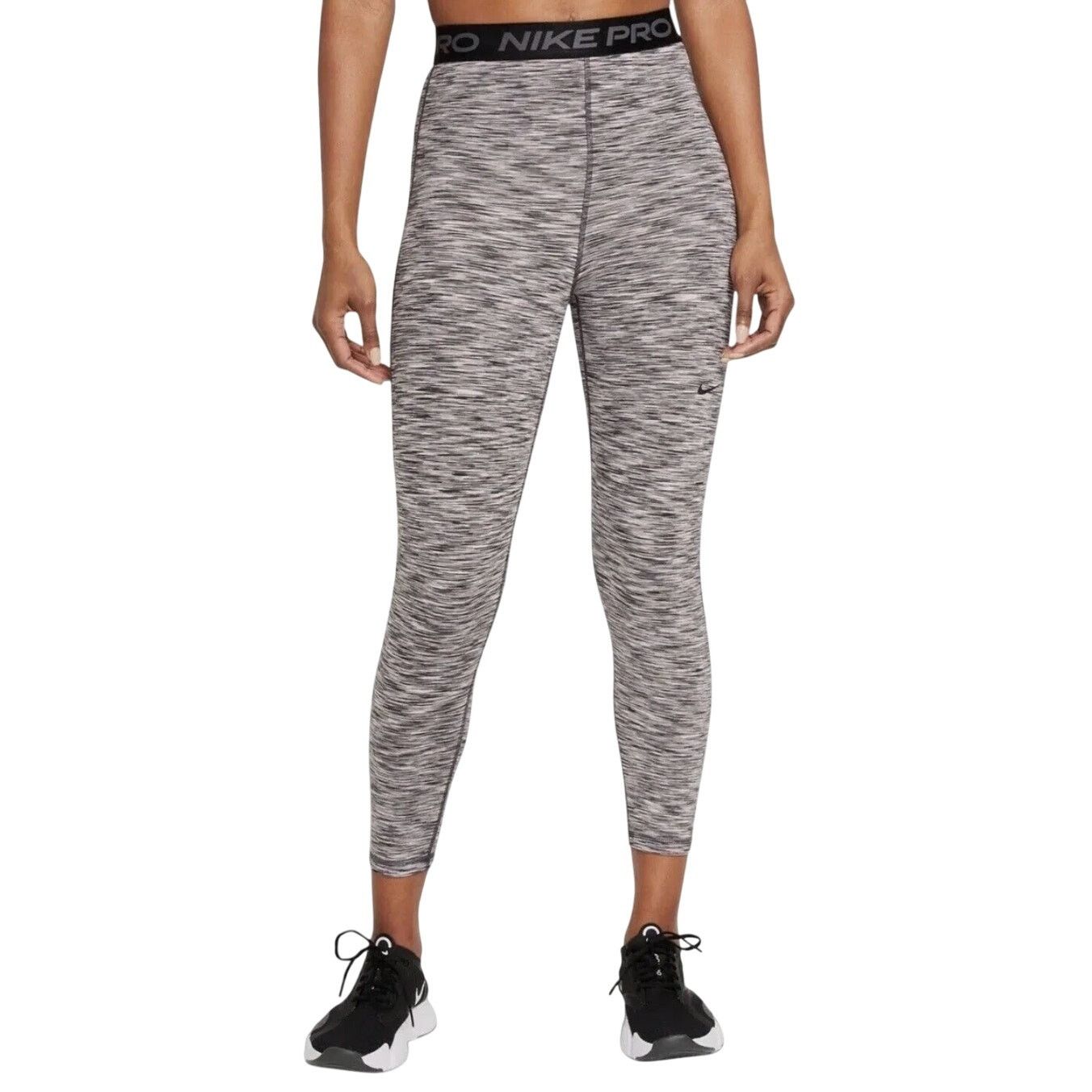 Nike Nike Pro Fitted Space-Dyed Cropped Leggings, Size S Size 27" / US 4 / IT 40 - 1 Thumbnail