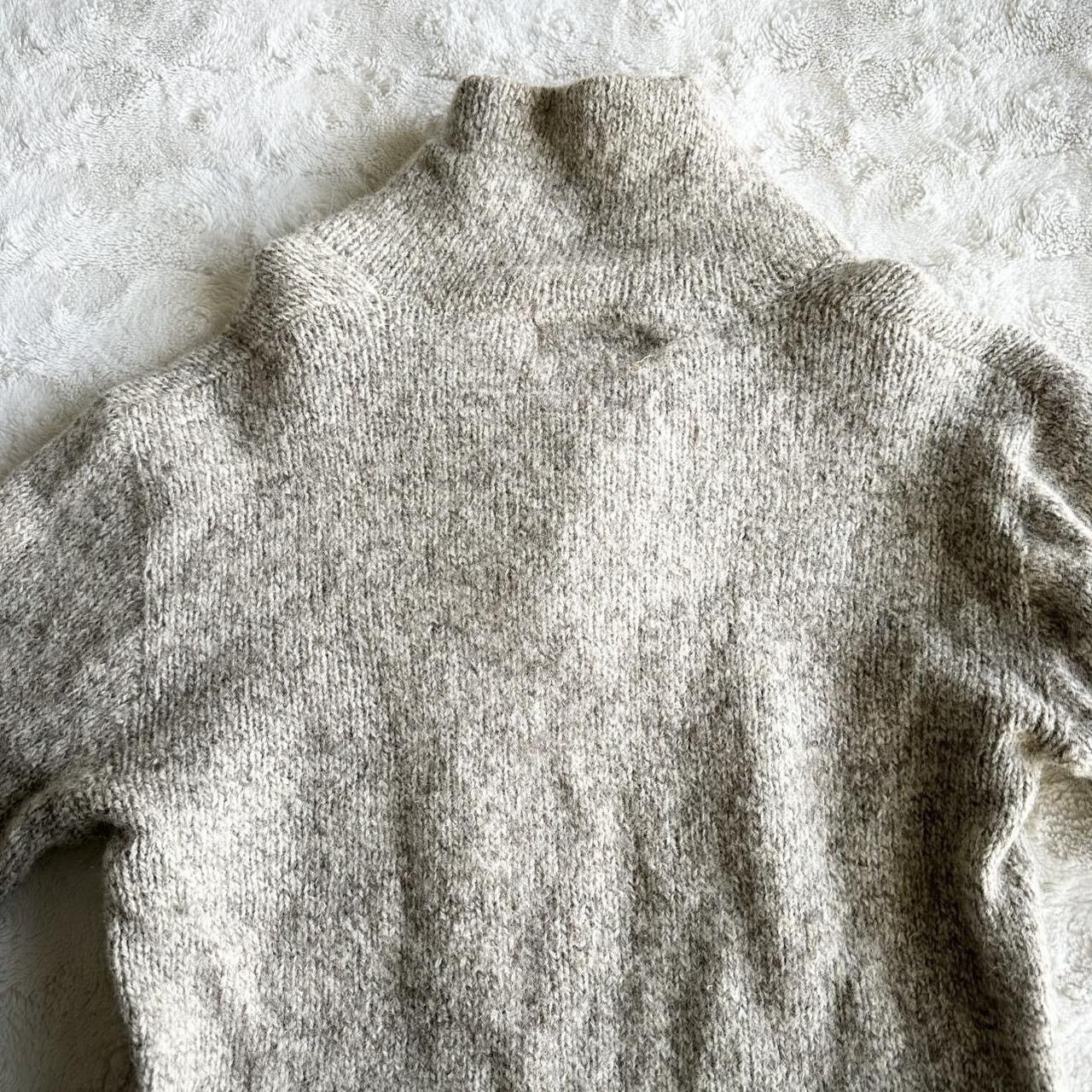 Other Vintage Sweater Mens Medium Beige Shawl Neck Wool Blend Vtg Size US M / EU 48-50 / 2 - 5 Thumbnail
