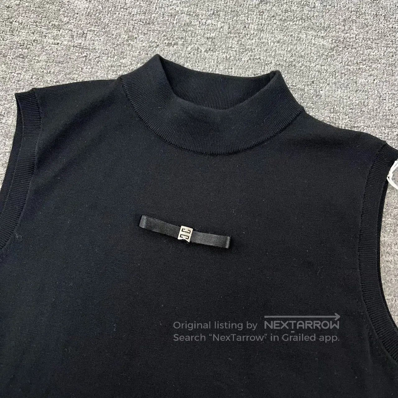 Givenchy Givenchy Butterfly Butterfly 4G Knitted Vest| Size M / US 6-8 / IT 42-44 - 4 Thumbnail