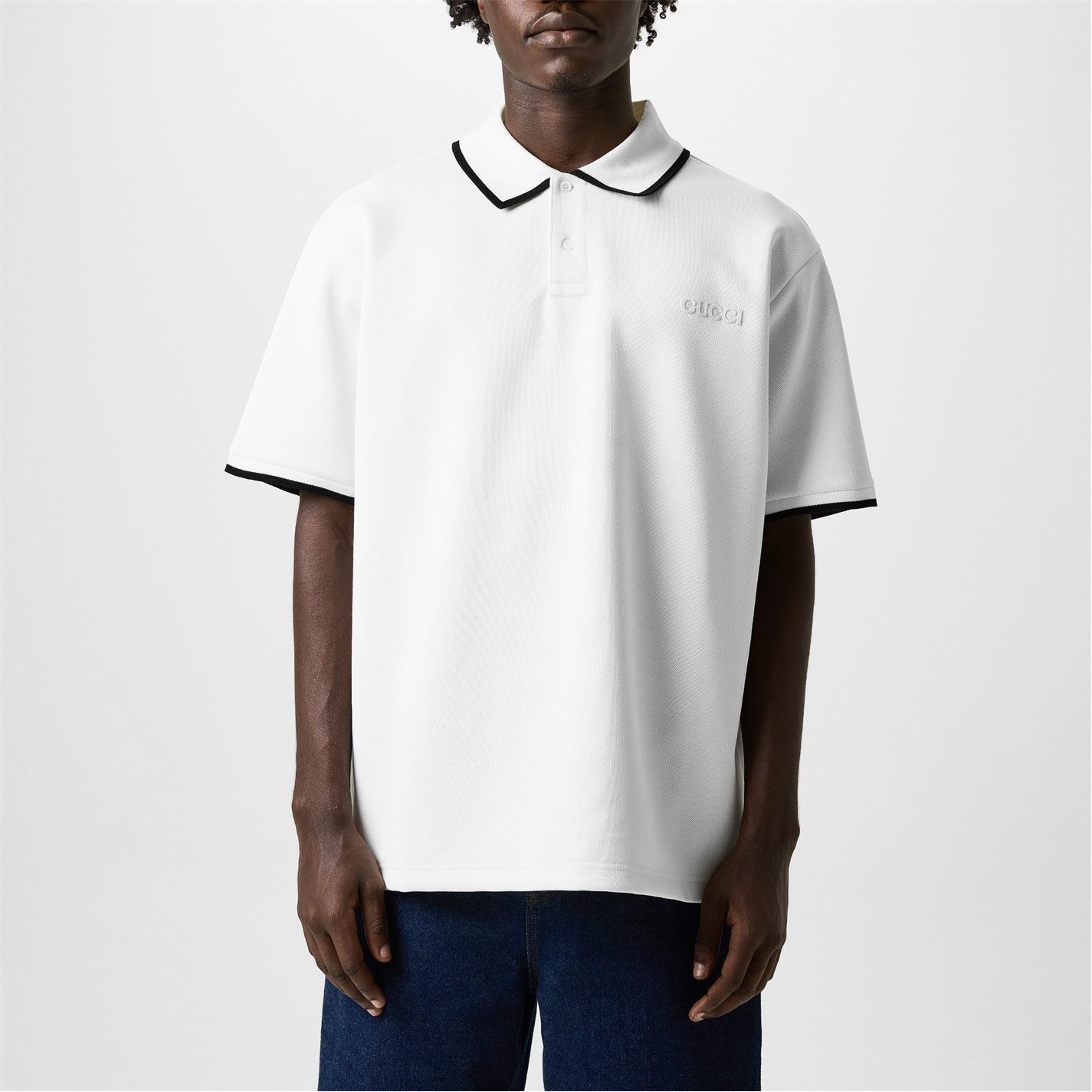 Gucci GUCCI Logo Embroidery Polo Shirt Size US S / EU 44-46 / 1 - 2 Thumbnail