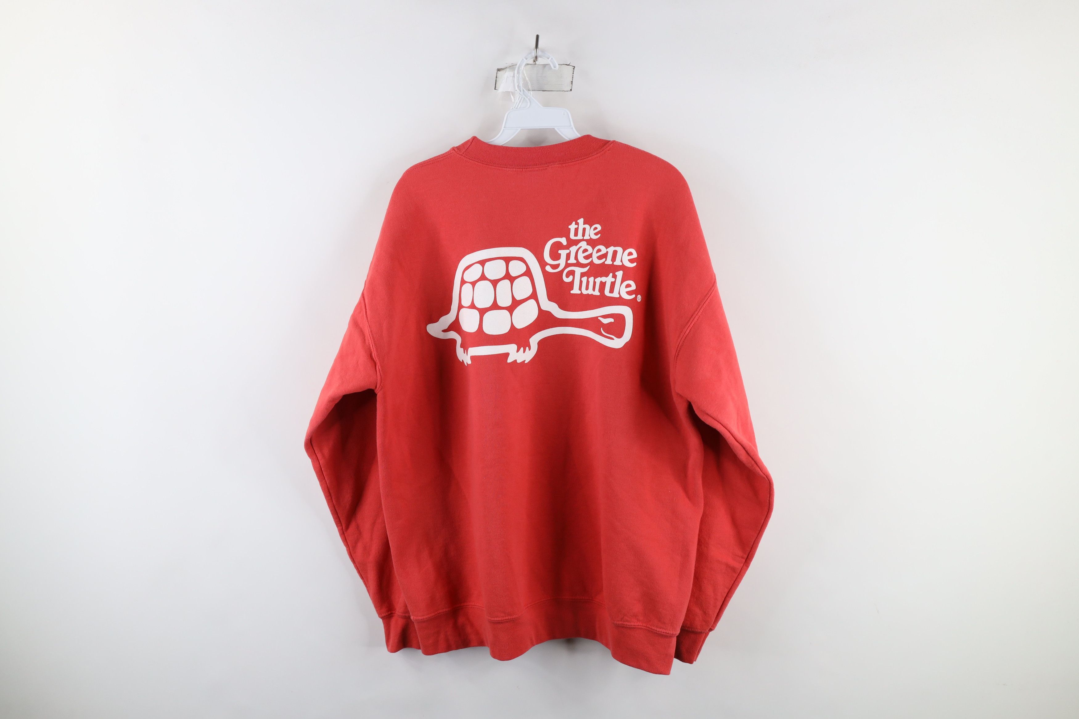 Vintage Vintage Out The Green Turtle Sports Bar Sweatshirt Salmon Size US L / EU 52-54 / 3 - 7 Thumbnail