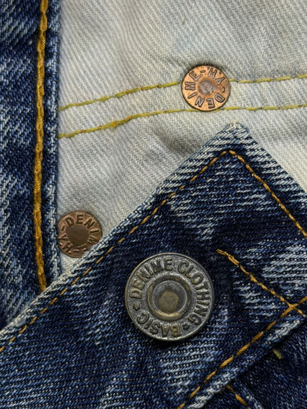 Denime Vintage 90s Denime Lot 272 Selvedge Denim Jeans Japan | W35 Size US 35 - 12 Thumbnail