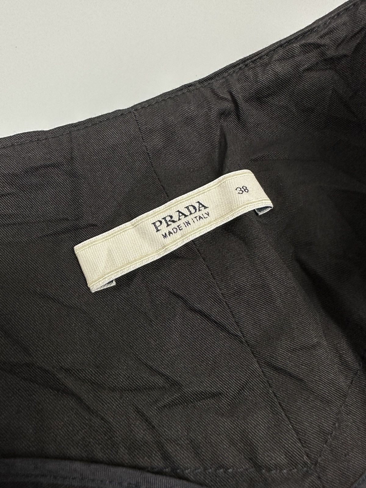 Prada Prada Black Flared Khakis Pant Size 27" / US 4 / IT 40 - 5 Thumbnail