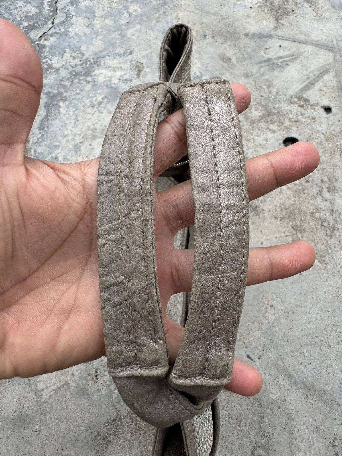 Y's × Y's for Men × Yohji Yamamoto Y’saccs Woven Straw By Yohji Yamamoto handbag Size ONE SIZE - 5 Thumbnail
