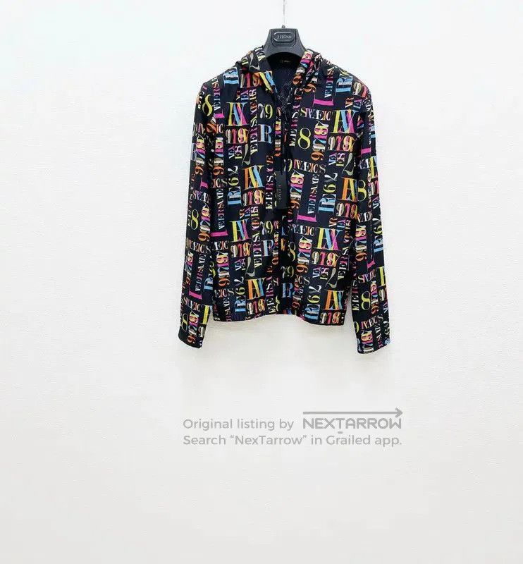 Versace Versace Colorful Printed Hooded Jacket . Size US XXL / EU 58 / 5 - 1 Thumbnail