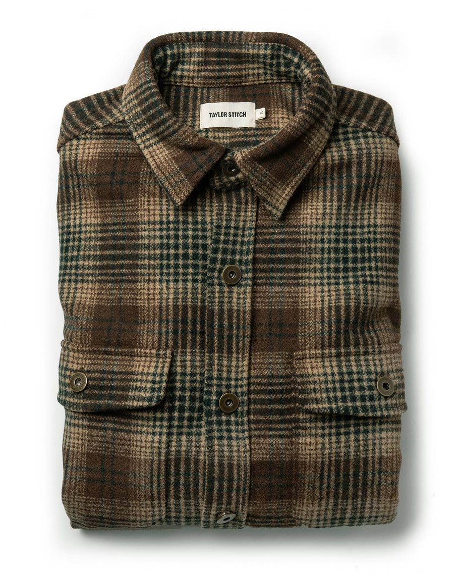 Taylor Stitch Taylor Stitch Explorer Shirt Jacket Tan Plaid Wool Small 38 Size US S / EU 44-46 / 1 - 14 Thumbnail