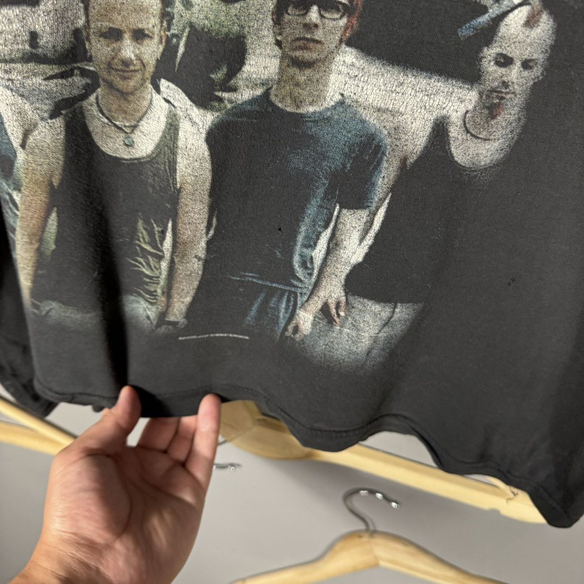 Band Tees Vintage 2004 Rammstein Raise Raise Band T-shirt Size US M / EU 48-50 / 2 - 11 Thumbnail