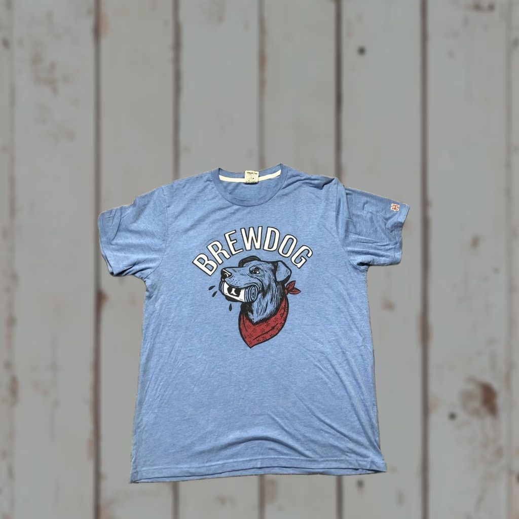 Vintage Homage BrewDog Shirt Mens L Blue Graphic Tee Crewneck Size US L / EU 52-54 / 3 - 1 Thumbnail