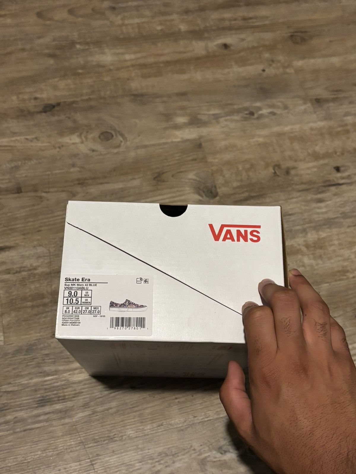 Supreme × Vans Supreme x Mike Kelly Vans (Blue) Size US 9 / EU 42 - 4 Thumbnail