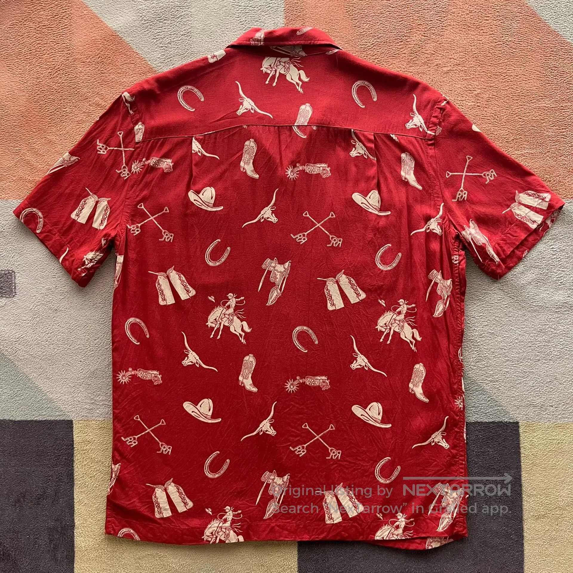 RRL Ralph Lauren RRL Ralph Lauren Double RL Short Sleeve Shirt. Size US S / EU 44-46 / 1 - 2 Thumbnail