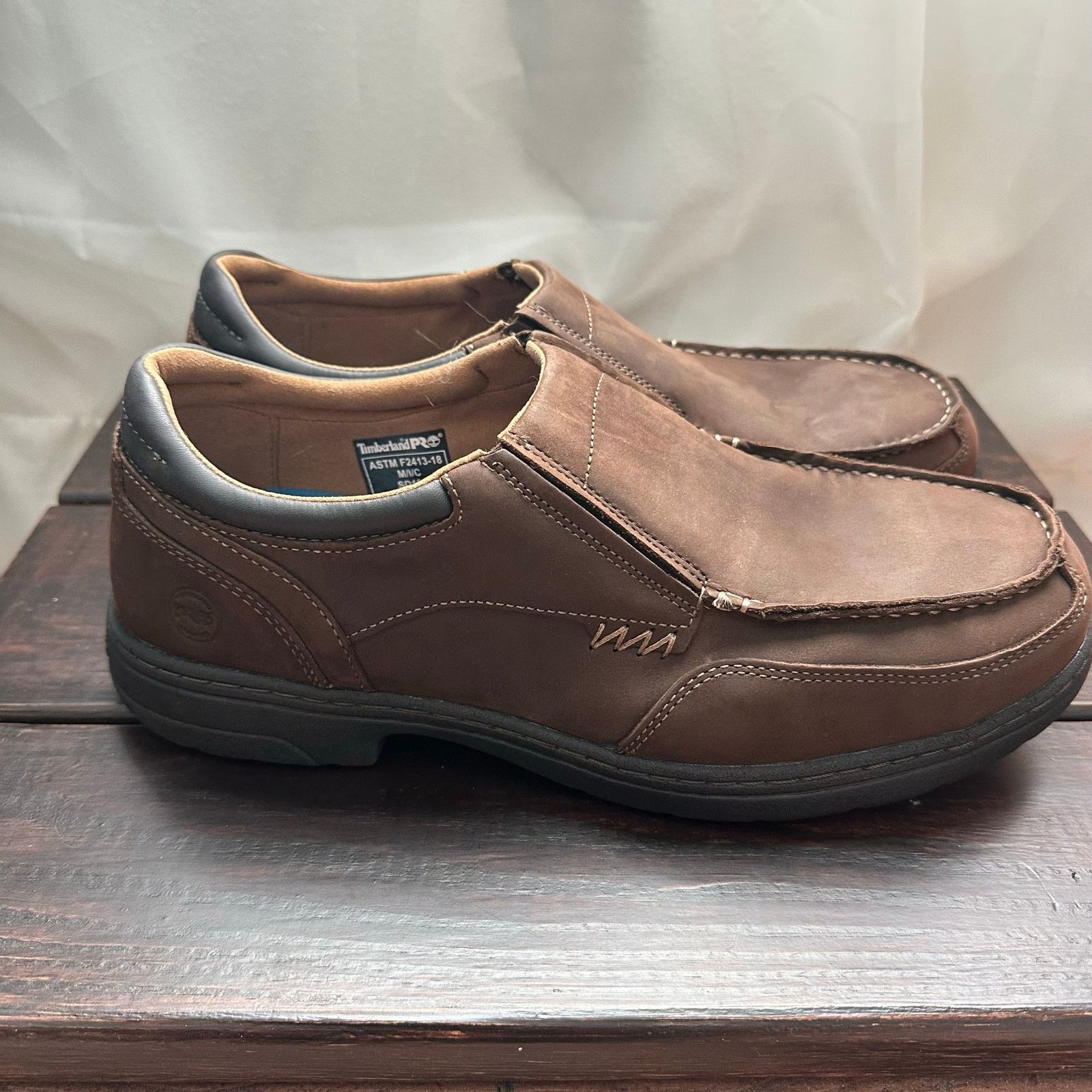 Timberland Timberland PRO Branston ESD Steel toe Brown Men's 13 W Wide Size US 13 / EU 46 - 2 Thumbnail