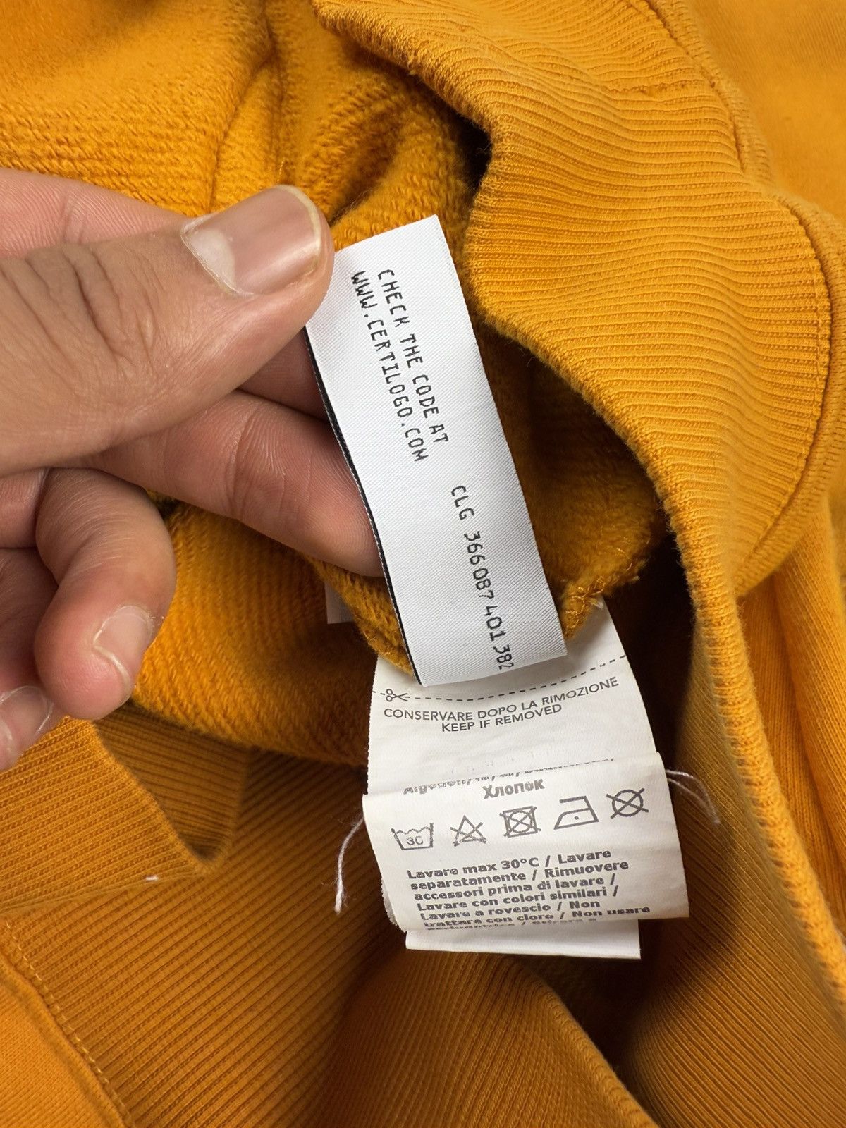 C.P. Company C.P. Company hoodie iconic model orange size M Size US M / EU 48-50 / 2 - 14 Thumbnail
