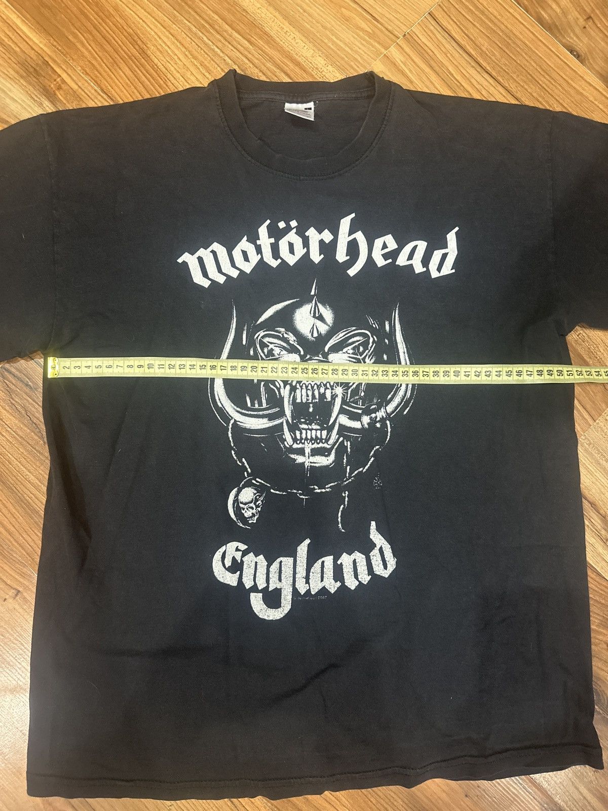Fruit Of The Loom Motörhead England vintage band t-shirts size L Size US L / EU 52-54 / 3 - 4 Thumbnail