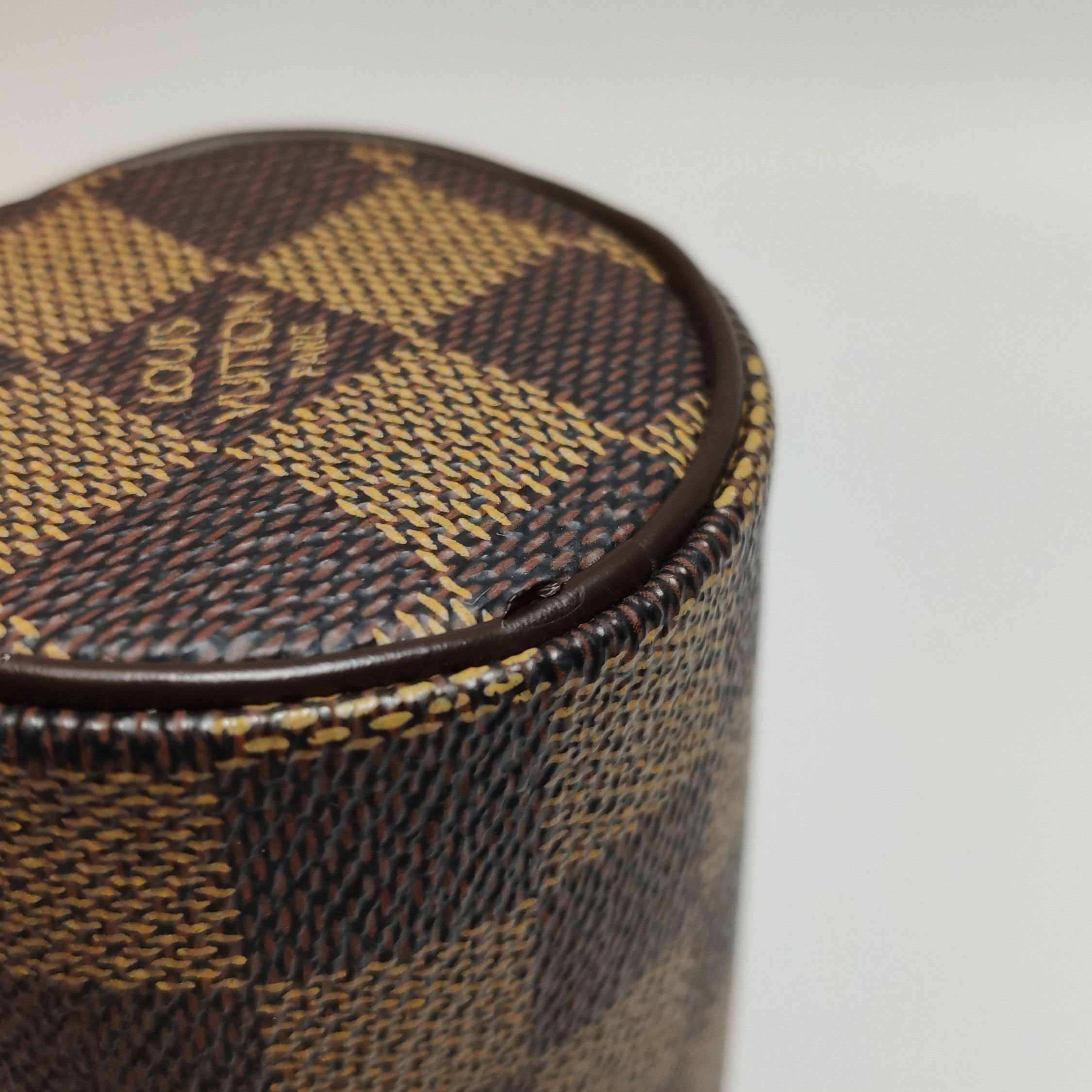 Louis Vuitton Louis Vuitton (LV) Papillon Mini Leather Checkerboard Drum Size ONE SIZE - 5 Thumbnail