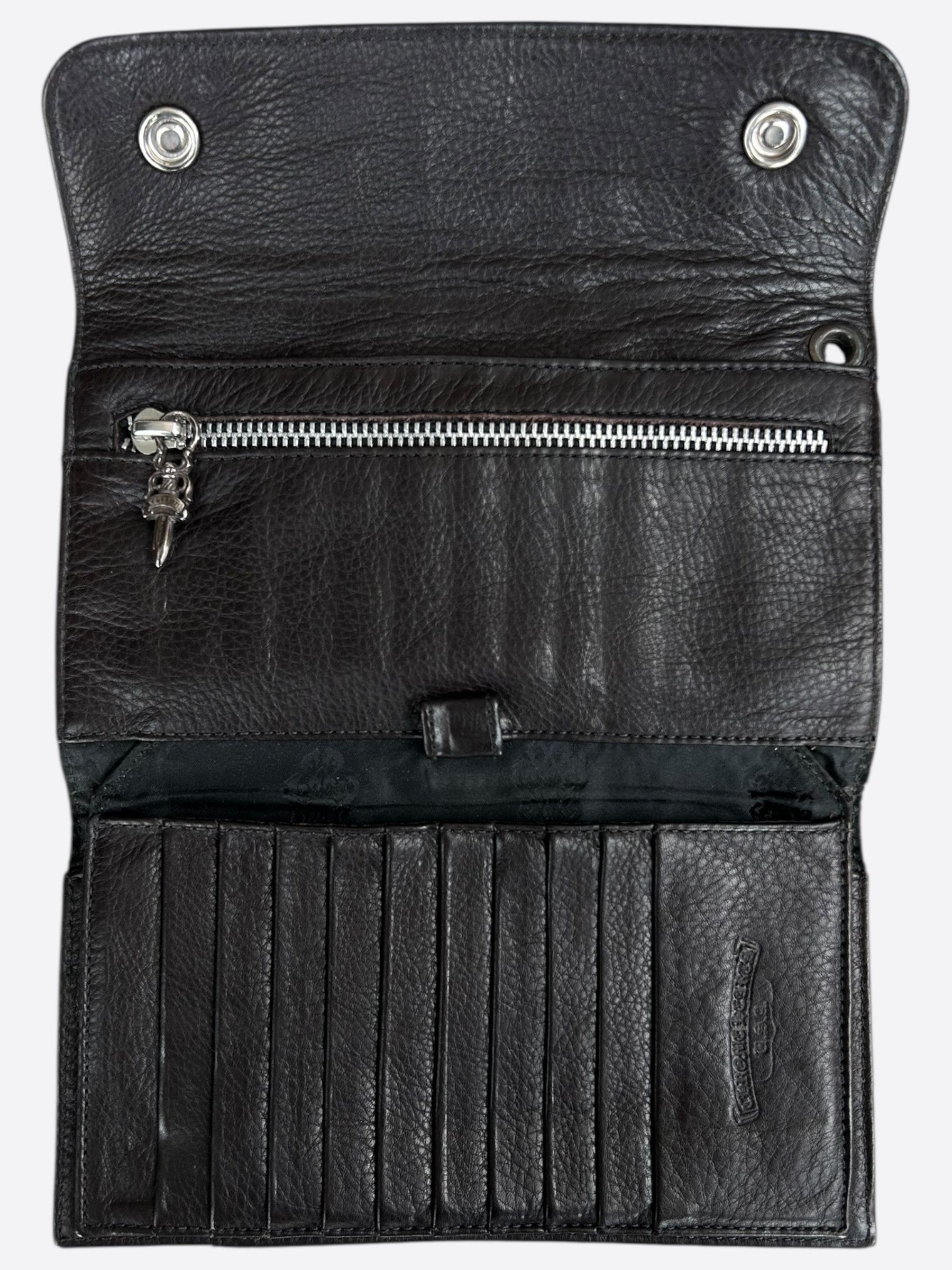 Chrome Hearts Chrome Hearts Brown Crocodile Wallet Size ONE SIZE - 3 Thumbnail