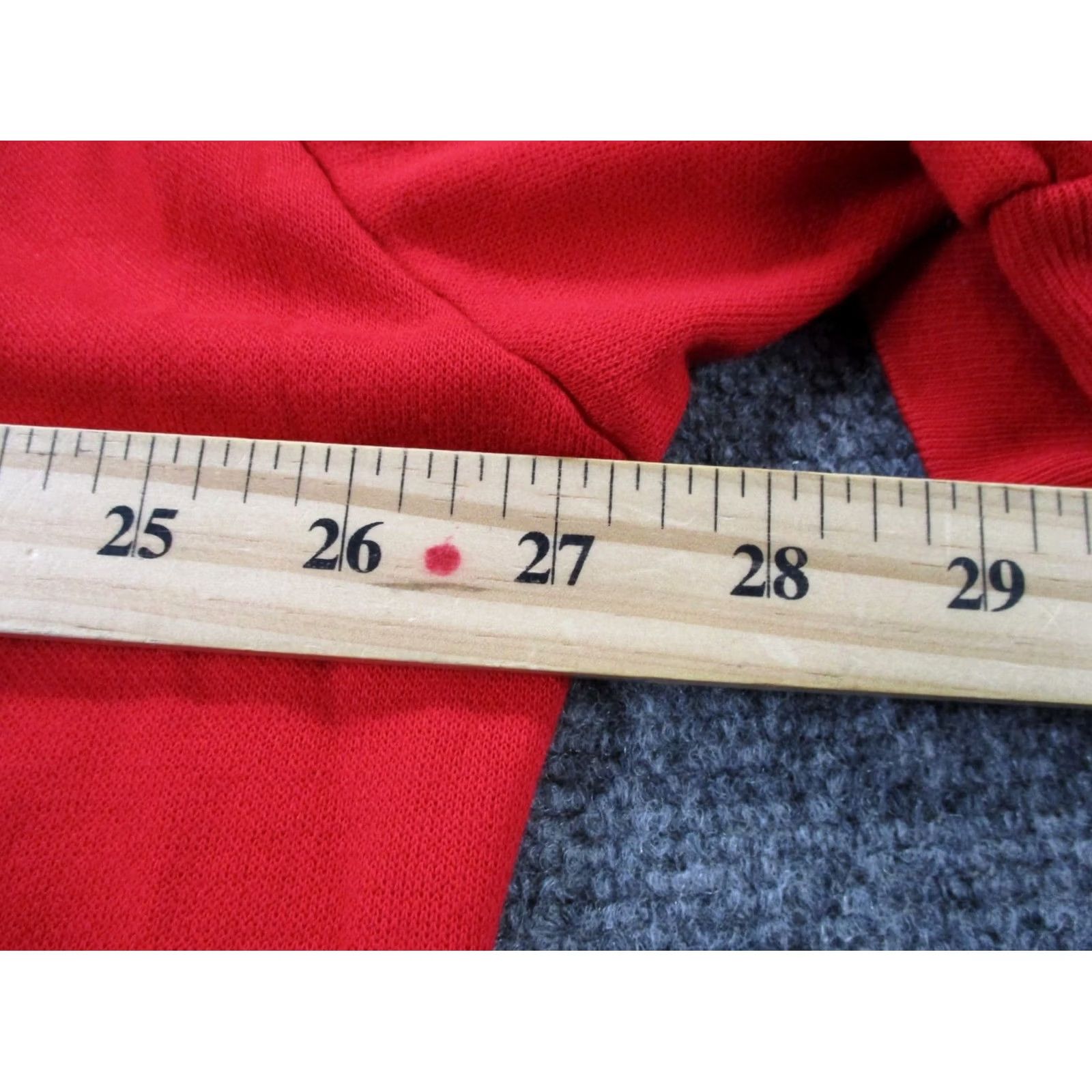 Vintage VINTAGE Land'n Sea Mickey Mouse Sweatshirt Men 3XL Crew Neck Red Pullover Sweater Christmas 90s Holiday Graphic Print Knit Regular Mens Size US XXL / EU 58 / 5 - 5 Thumbnail