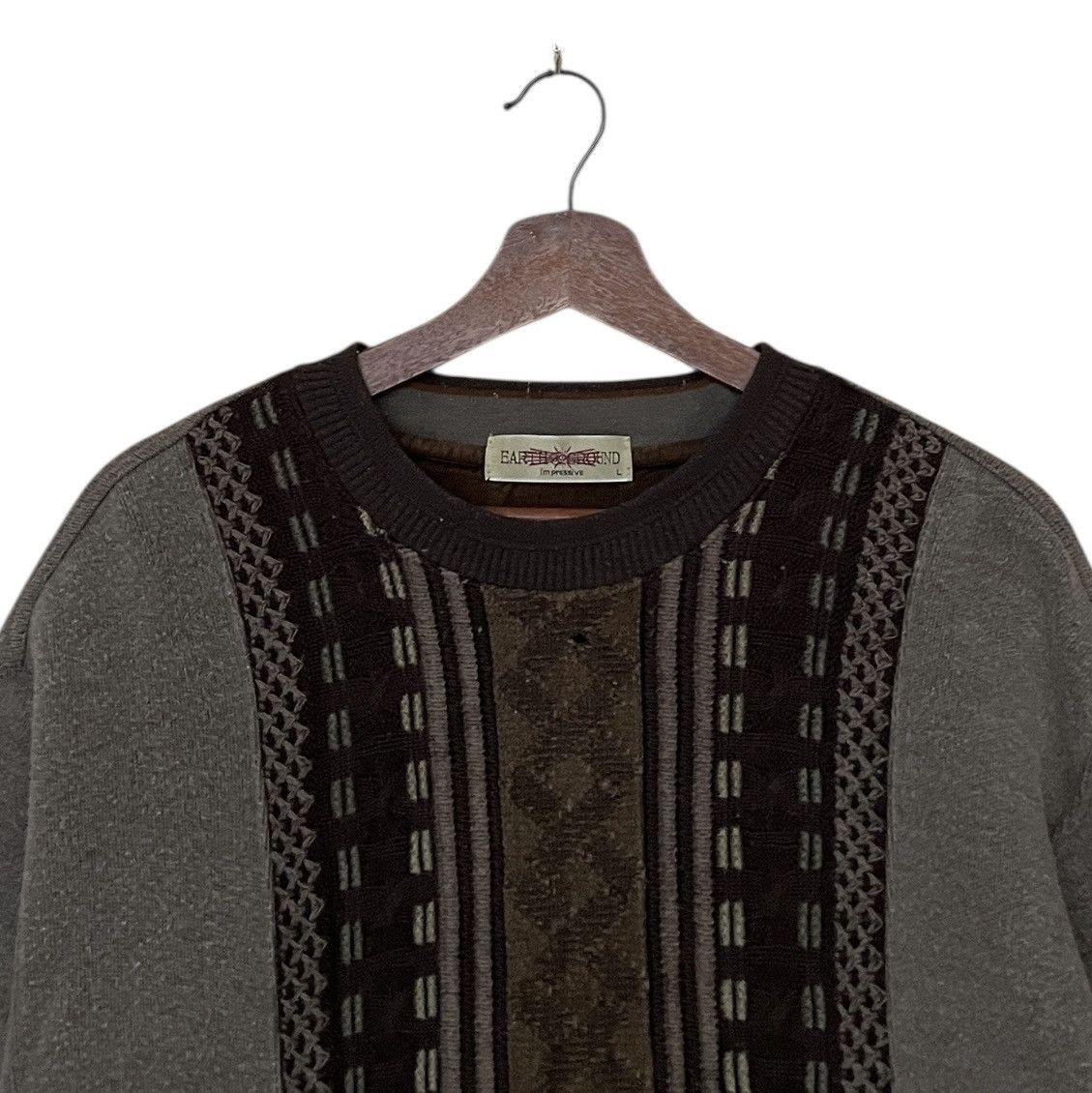 Japanese Brand Vintage Japanese Brand Earth Ground Knitwear 2000s Size US L / EU 52-54 / 3 - 7 Thumbnail