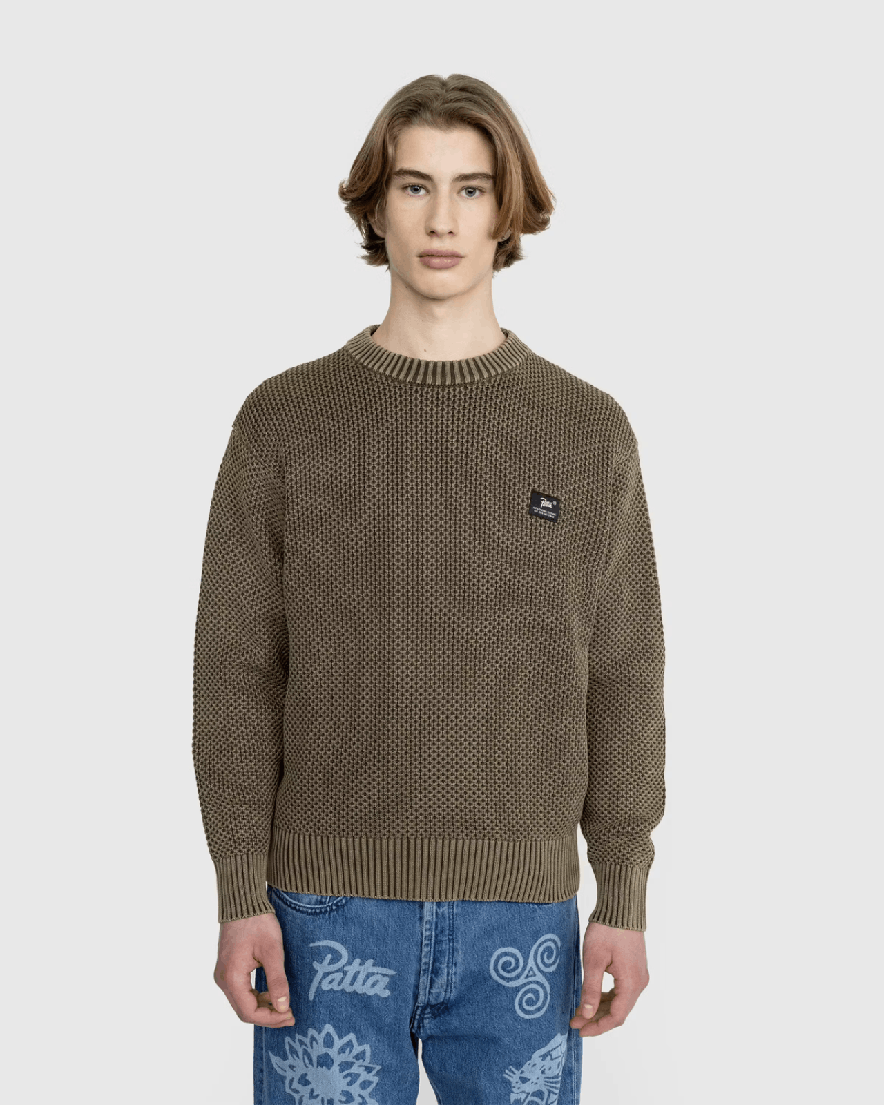 Patta Patta Honeycomb Knitted Sweater XXL AMSTERDAM Size US XXL / EU 58 / 5 - 3 Thumbnail