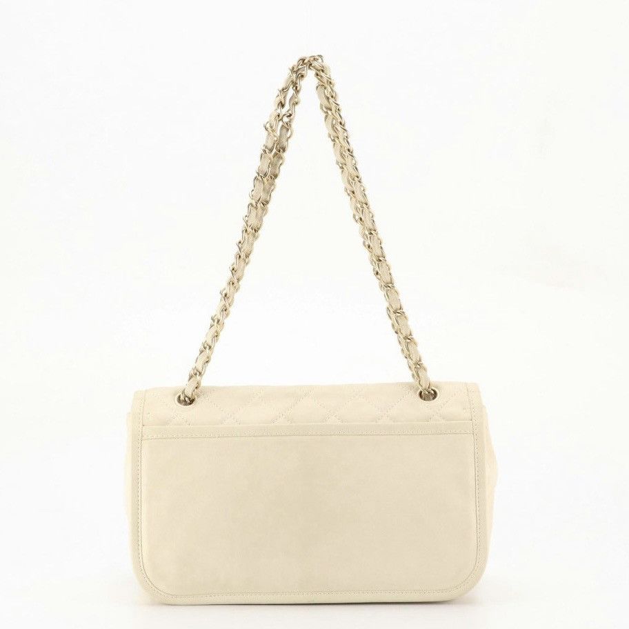 Chanel Chanel Timeless Flap-Bag Ivory Quilted Calf Leather Size ONE SIZE - 3 Thumbnail