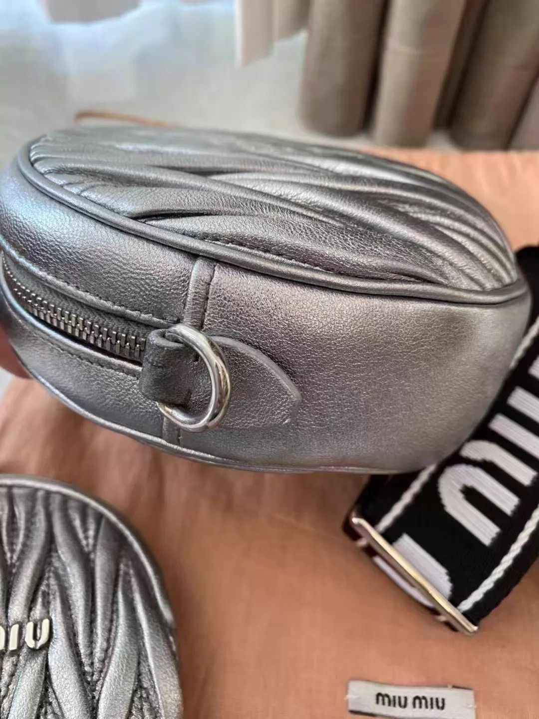 Miu Miu MIU MIU 3-in-1 Bag LN, DustBag/Card, AB232, No Chain Size ONE SIZE - 6 Thumbnail