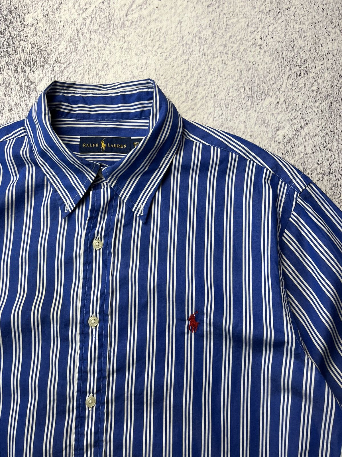 Polo Ralph Lauren Vintage POLO RALPH LAUREN Button Up Shirt rare 90s Size US M / EU 48-50 / 2 - 14 Thumbnail