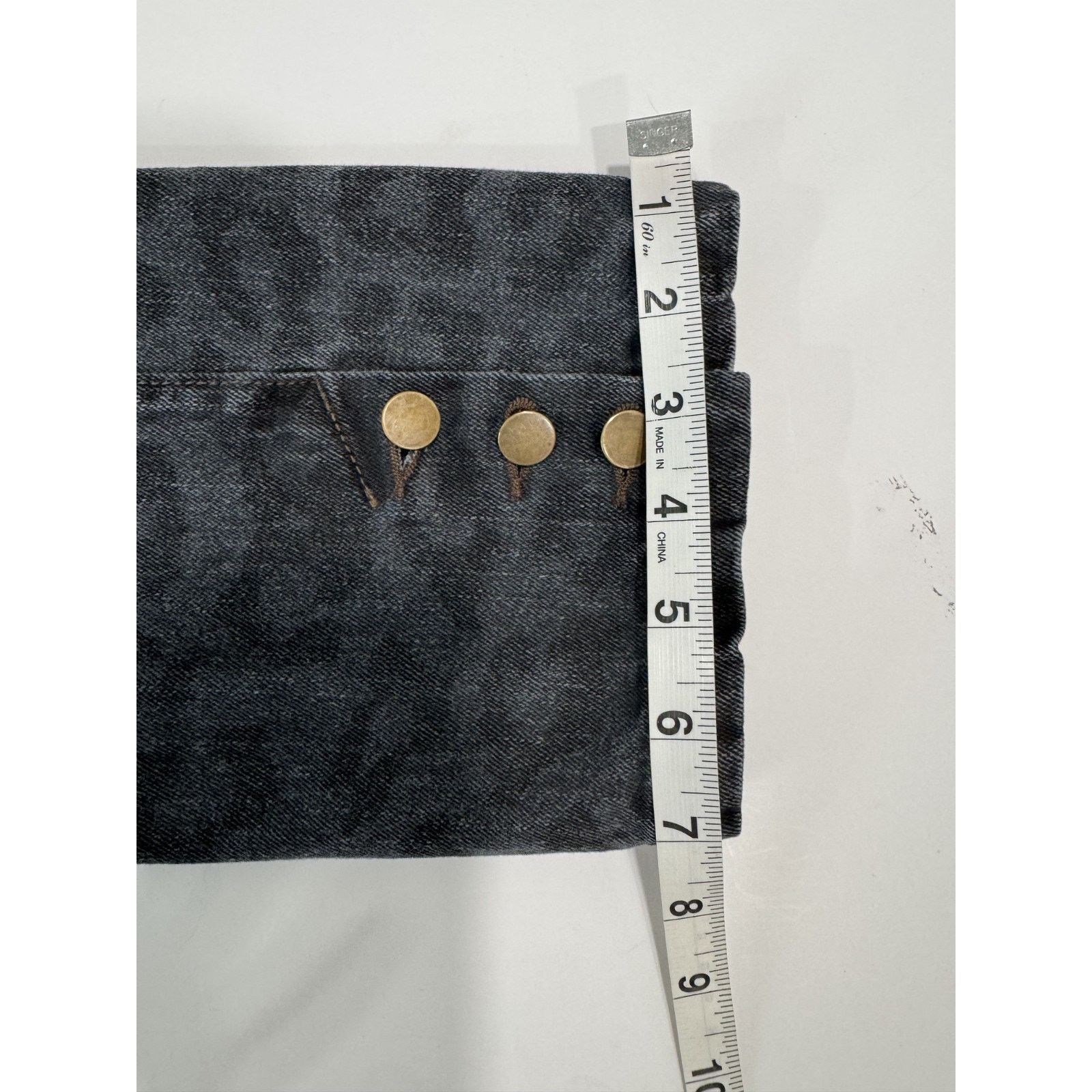 Other The Open Product Leopard Print Jeans Snap Straight Korea 1 Size 25" / US 0 / IT 36 - 6 Thumbnail