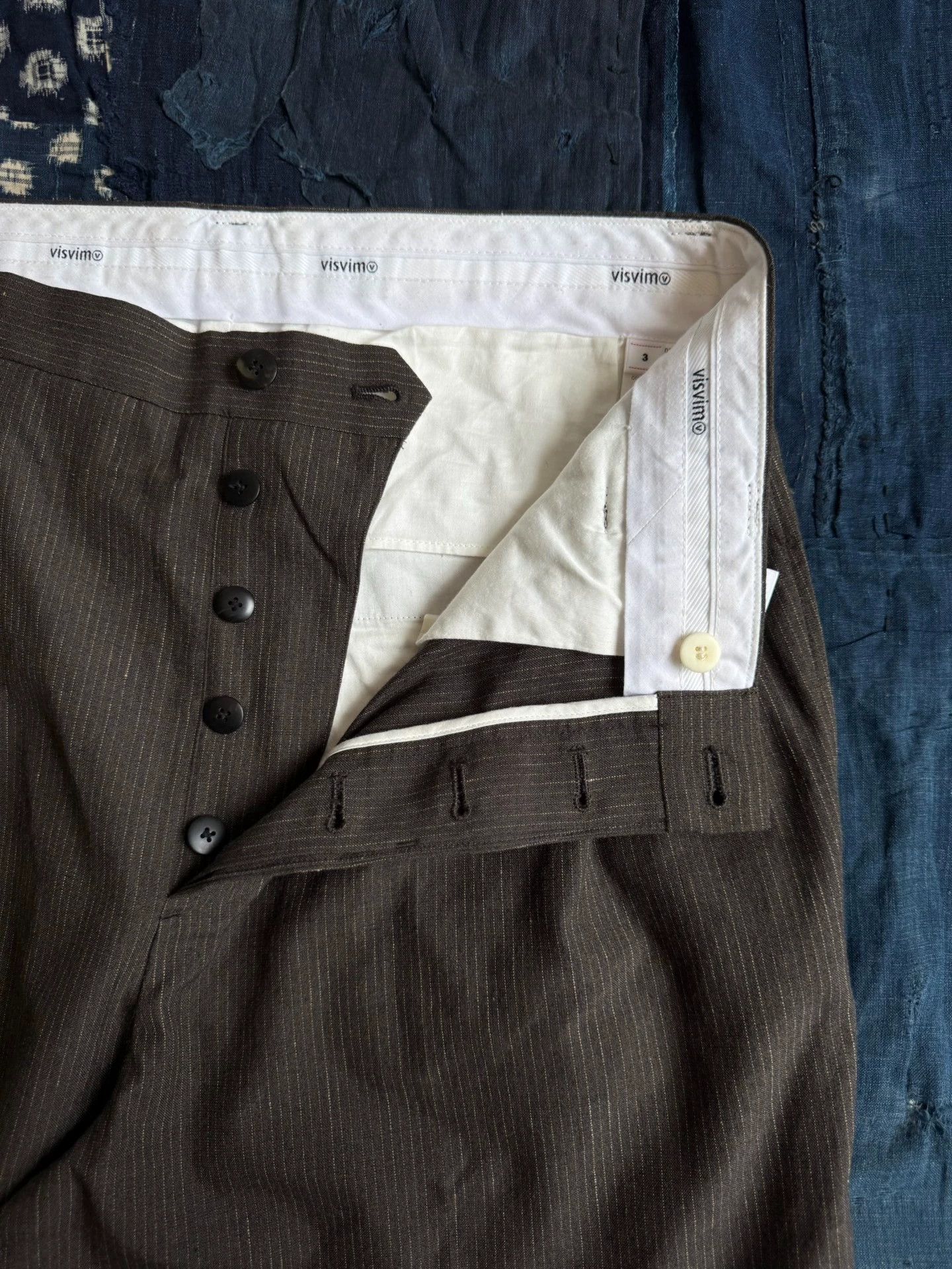 Visvim visvim 23SS McCloud Slacks Santome Wool Linen Charcoal 3 Size US 37 - 4 Thumbnail
