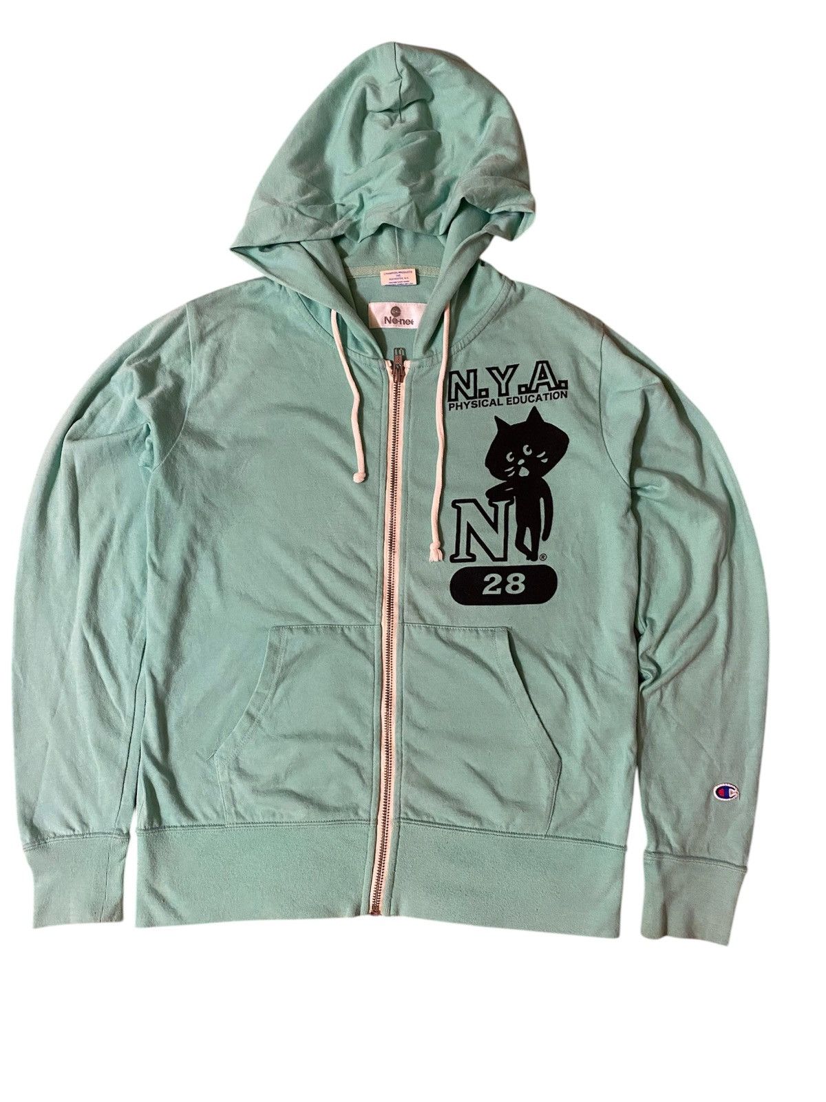 Issey Miyake × Ne-Net Ne-Net Cat Pocket Zip Up Sparkle Hoodie