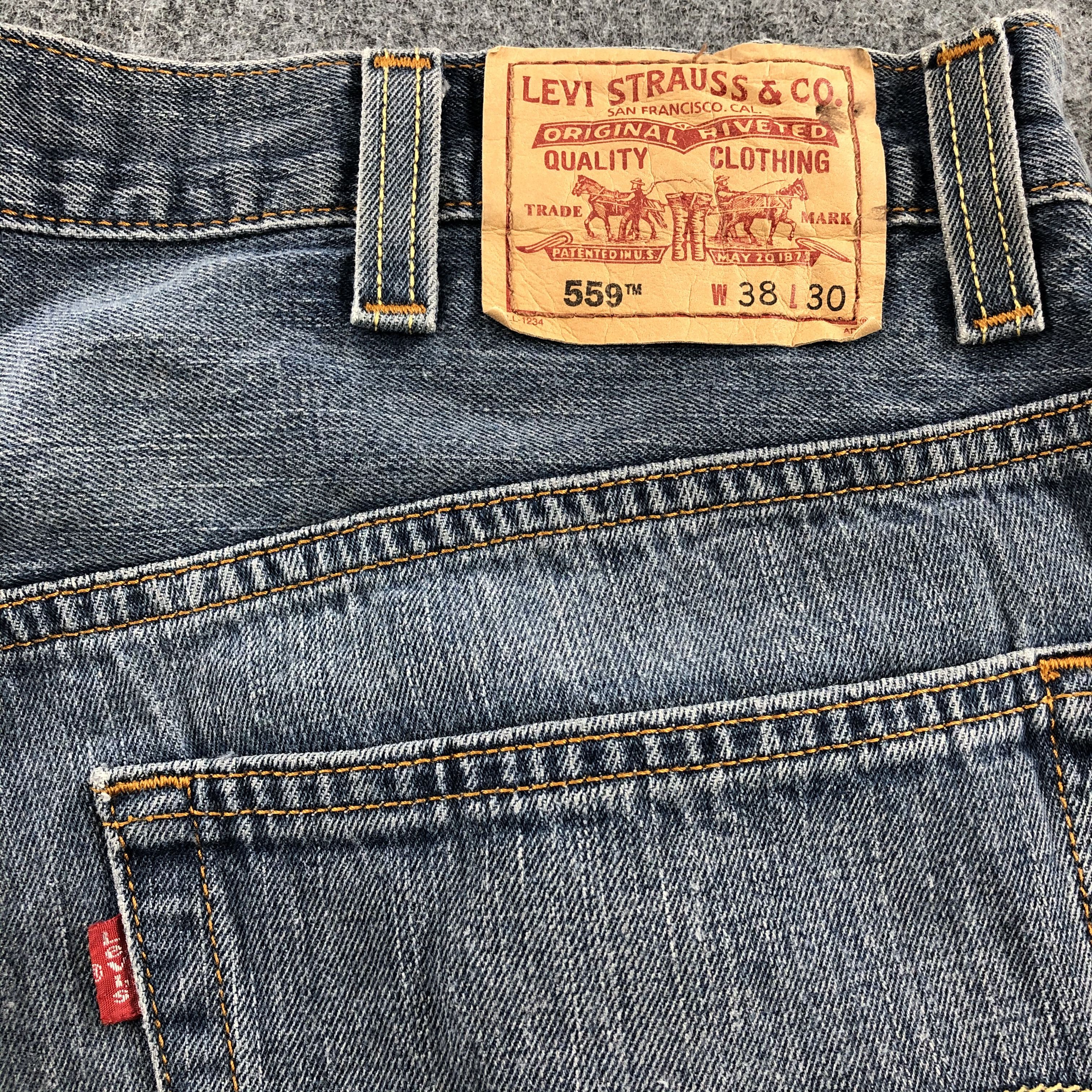 Levi's × Vintage Vintage Levis 559 Jeans-JM1476 Size US 39 - 5 Thumbnail