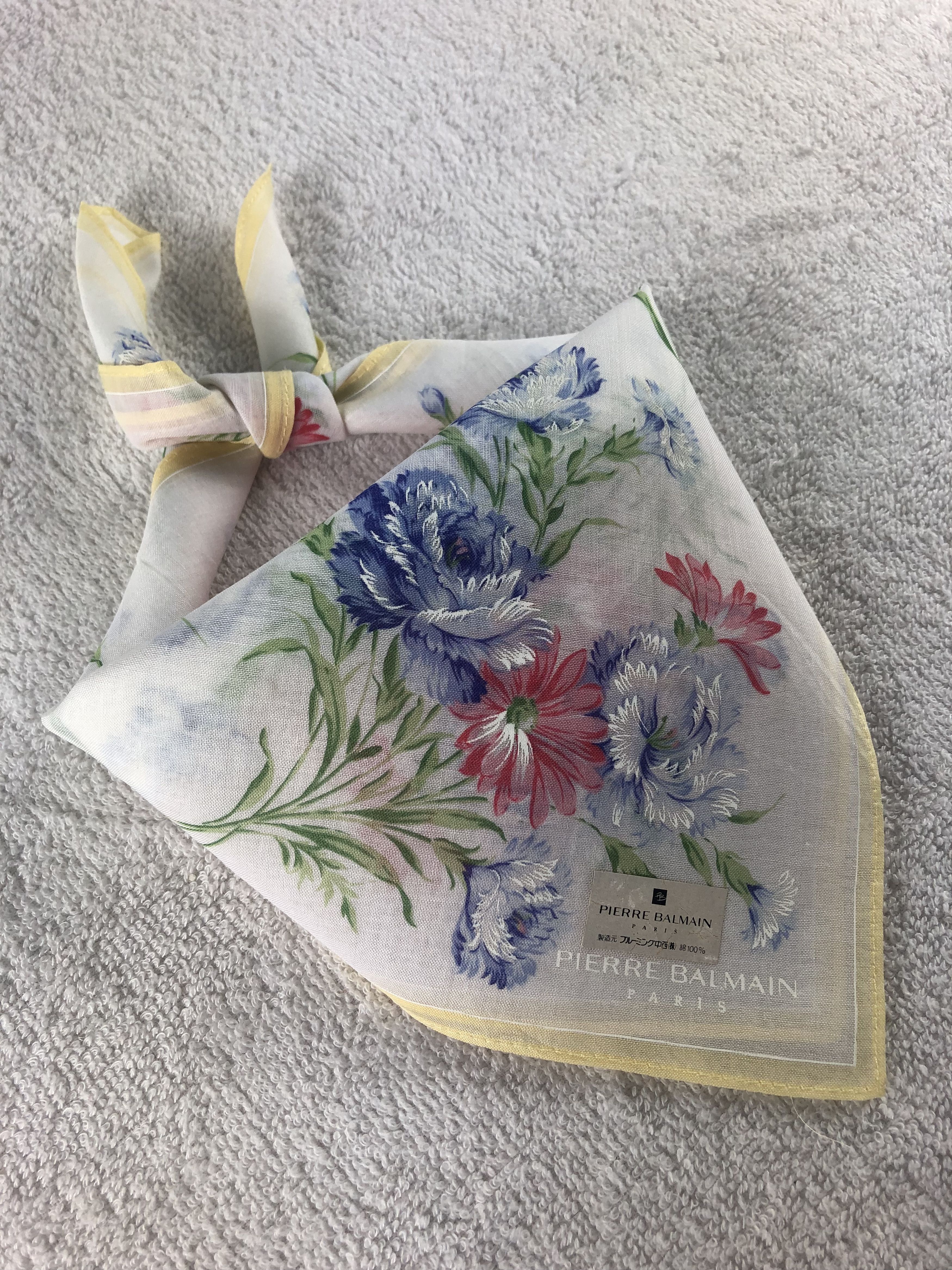 Pierre Balmain Pierre Balmain Handkerchief / Bandana / Neckerchief Size ONE SIZE - 2 Thumbnail