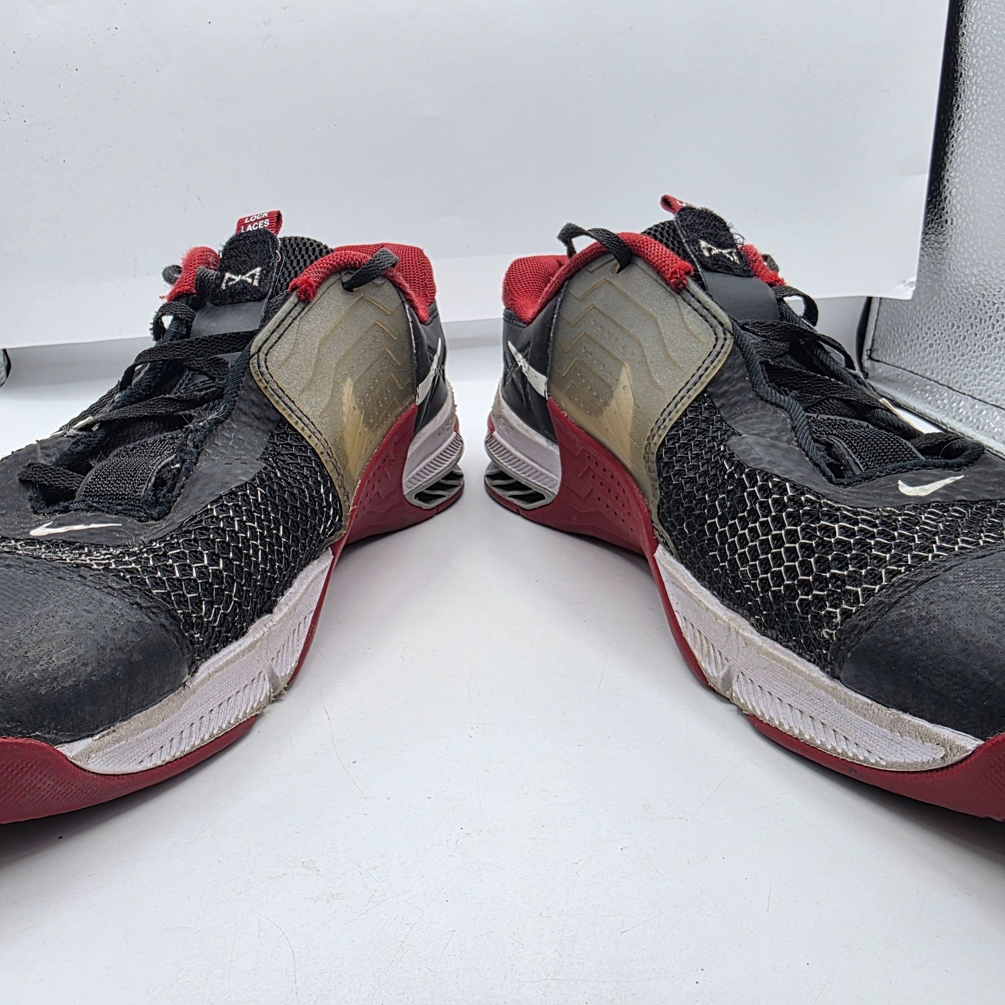 Nike Nike Metcon 7 Mens Size 12 Black Red Training Shoes Athletic Size US 12 / EU 45 - 2 Thumbnail
