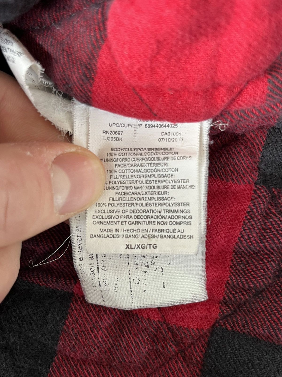 Dickies × Vintage Vintage Dickies Flannel Lined Work Jacket Size US XL / EU 56 / 4 - 6 Thumbnail