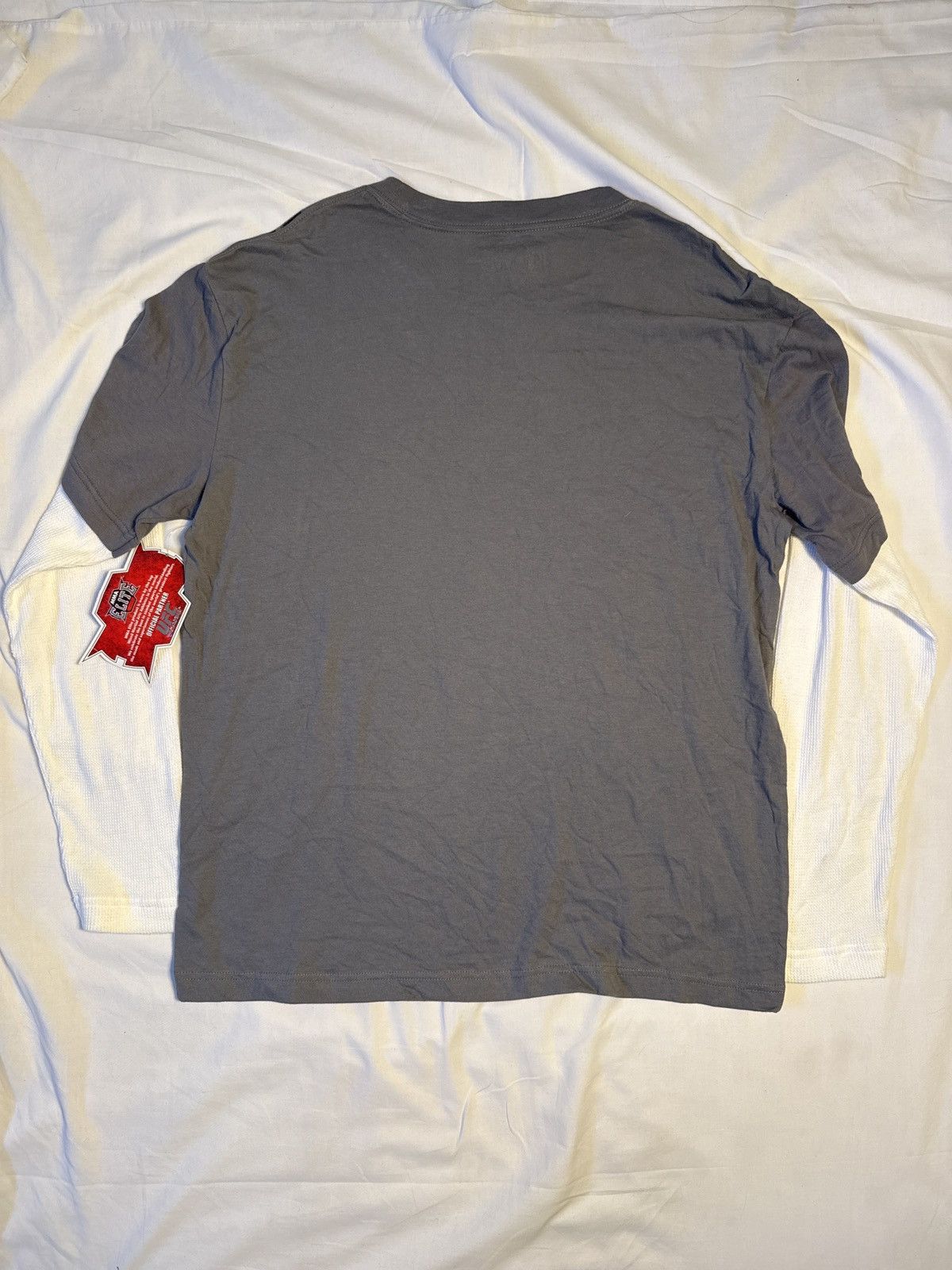 Affliction Vintage Y2K MMA Elite Grey Skull Tribal Thermal Shirt Size US XL / EU 56 / 4 - 3 Thumbnail