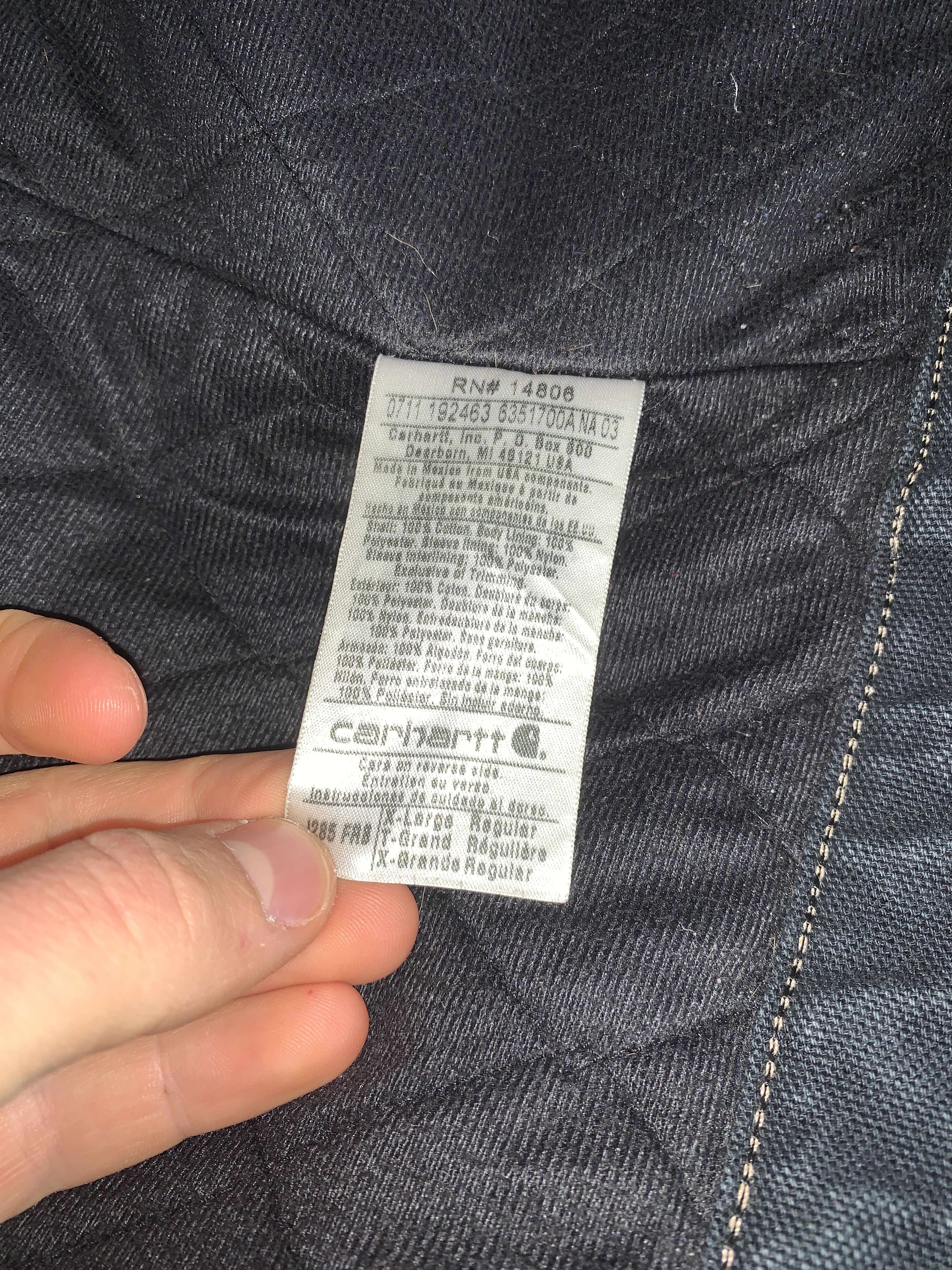 Carhartt Carhartt J285 FRB Blanket Flannel Corduroy Swing Size XL Size US XL / EU 56 / 4 - 19 Thumbnail