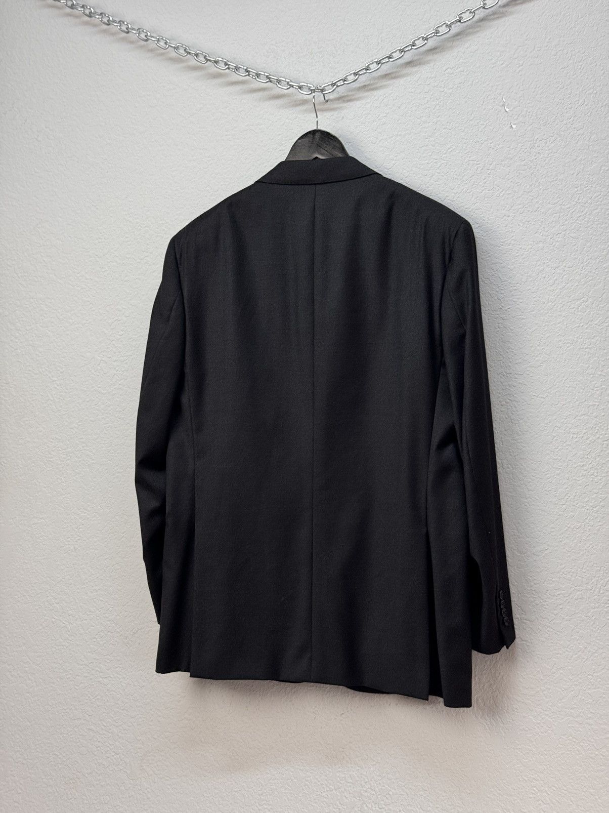 Brioni Brioni Momentano Wool Blazer Checked Jacket Dark Size 54 Size 44R - 6 Thumbnail