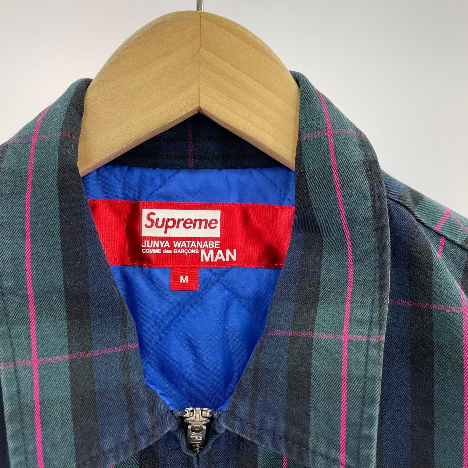 Junya Watanabe × Supreme JUNYA WATANABE x SUPREME Printed Work Jacket Navy M Size US M / EU 48-50 / 2 - 2 Thumbnail
