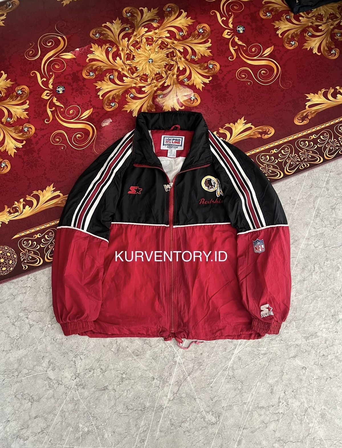 Starter (SOLD OUT) Starter Pro Line NFL Washington Redskins Jacket Size US XL / EU 56 / 4 - 5 Thumbnail