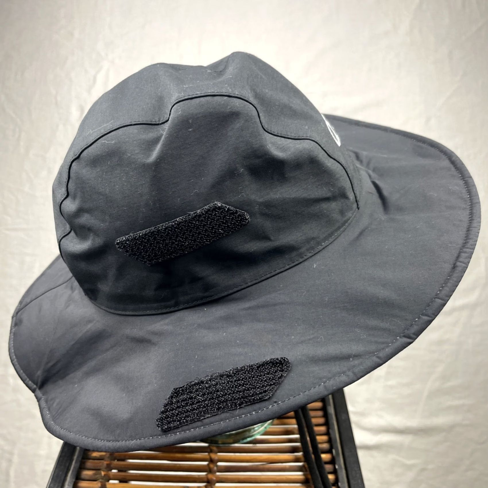 Outdoor Research Outdoor Research Hat Mens Medium Black Seattle Sombrero Rain Bucket Waterproof Bucket Hat Mens Black Outdoor Research 80s? Size ONE SIZE - 4 Thumbnail