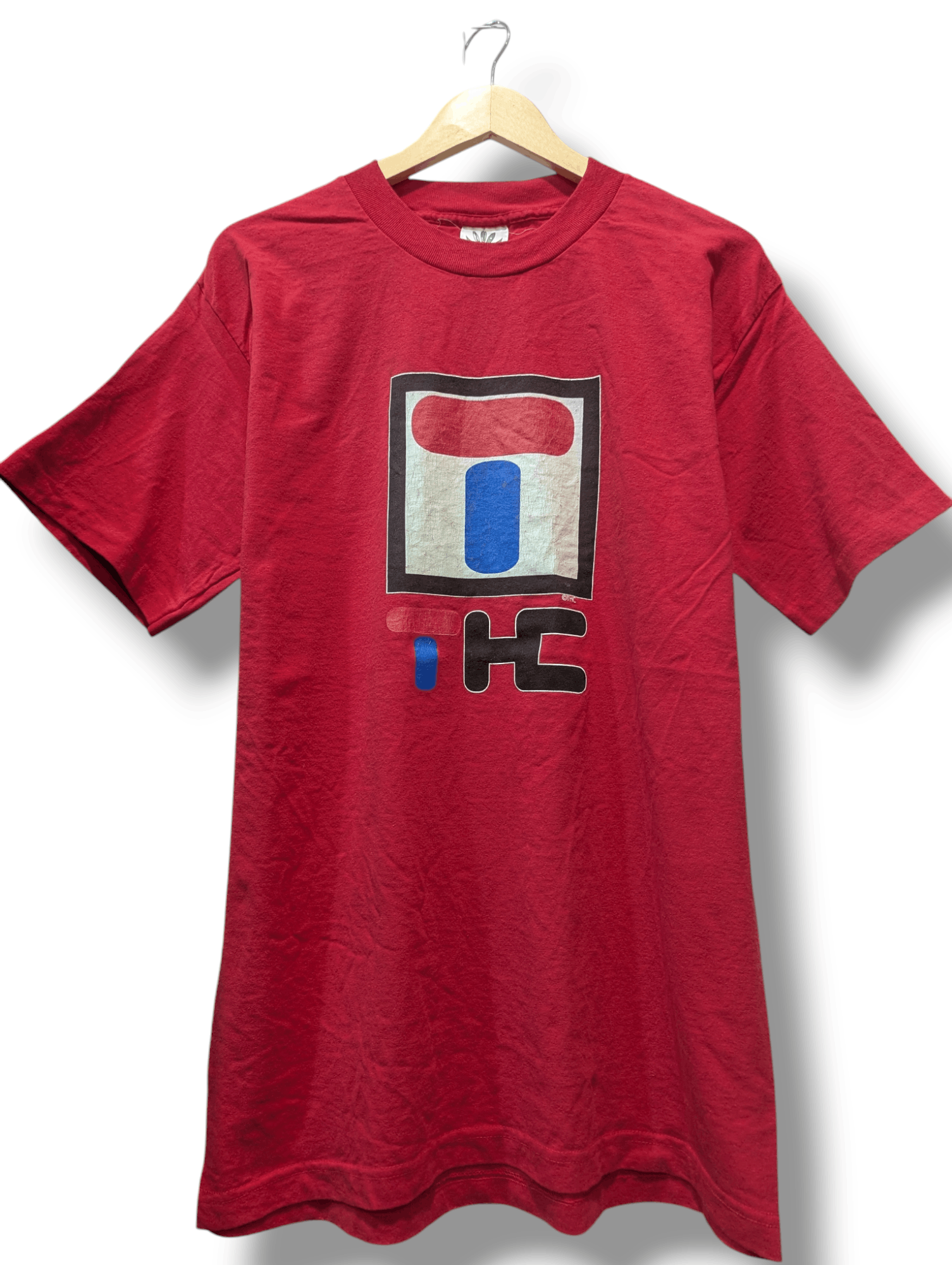Hook-Ups × Vintage 90s THC skateboards skate tee Size US L / EU 52-54 / 3 - 1 Thumbnail
