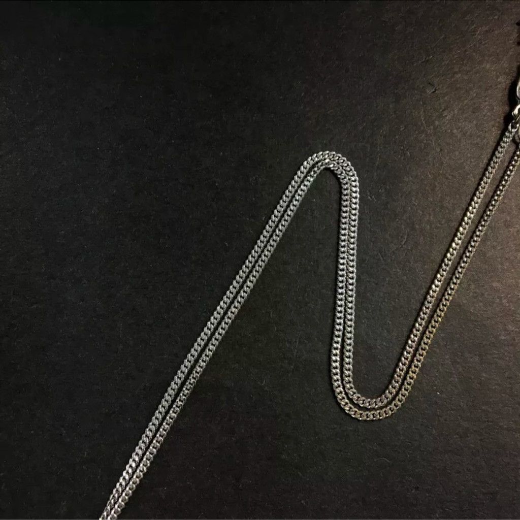 Dior Rare Christian Dior D Logo Crystals in Silver Tone Necklace Size ONE SIZE - 3 Thumbnail